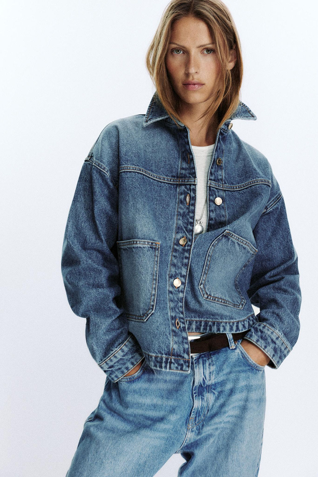 Z1975 DENIM JACKET - Zara фото 28