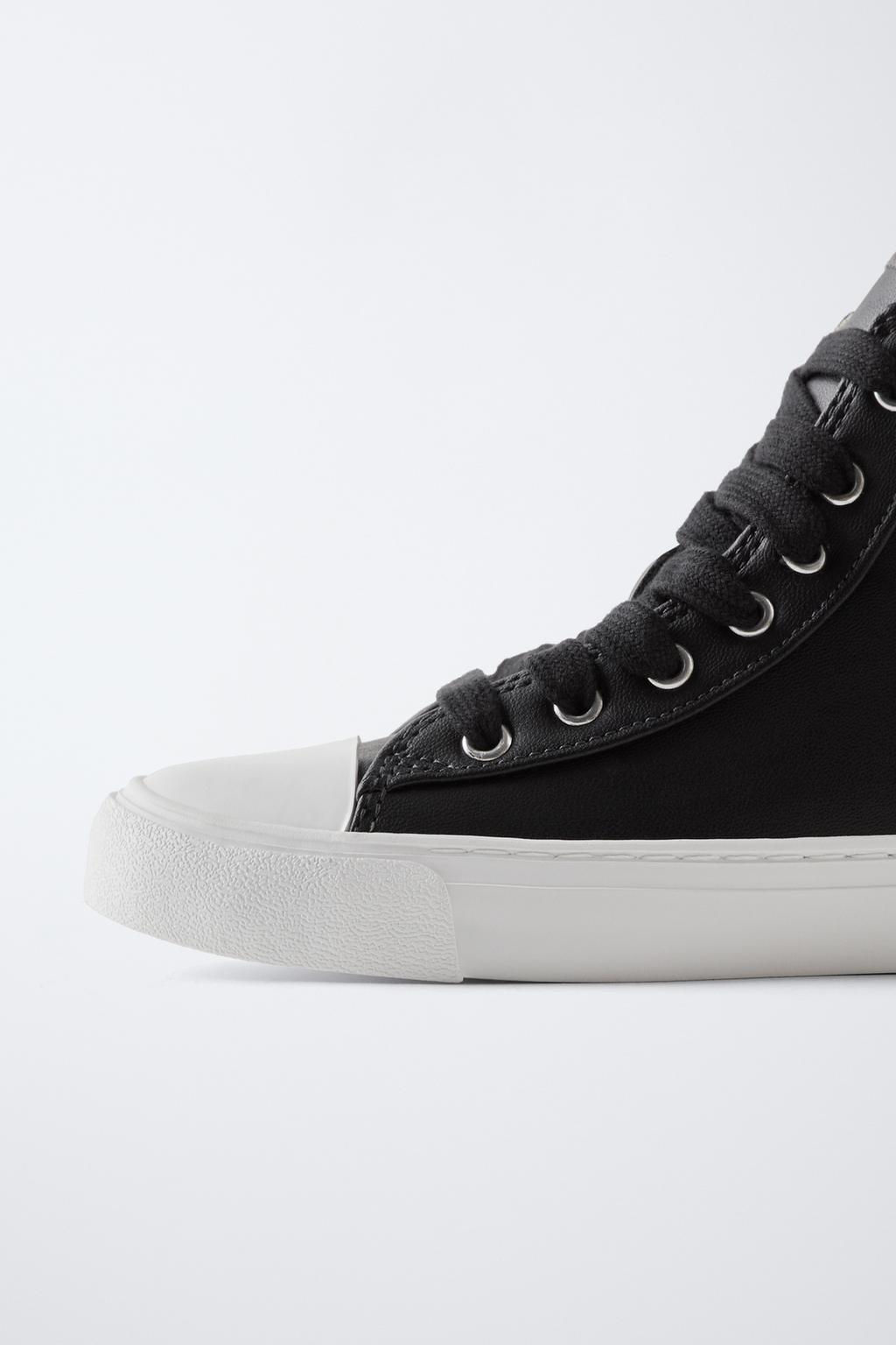 ROLLING STONES  HIGH-TOP SNEAKERS - Zara фото 6