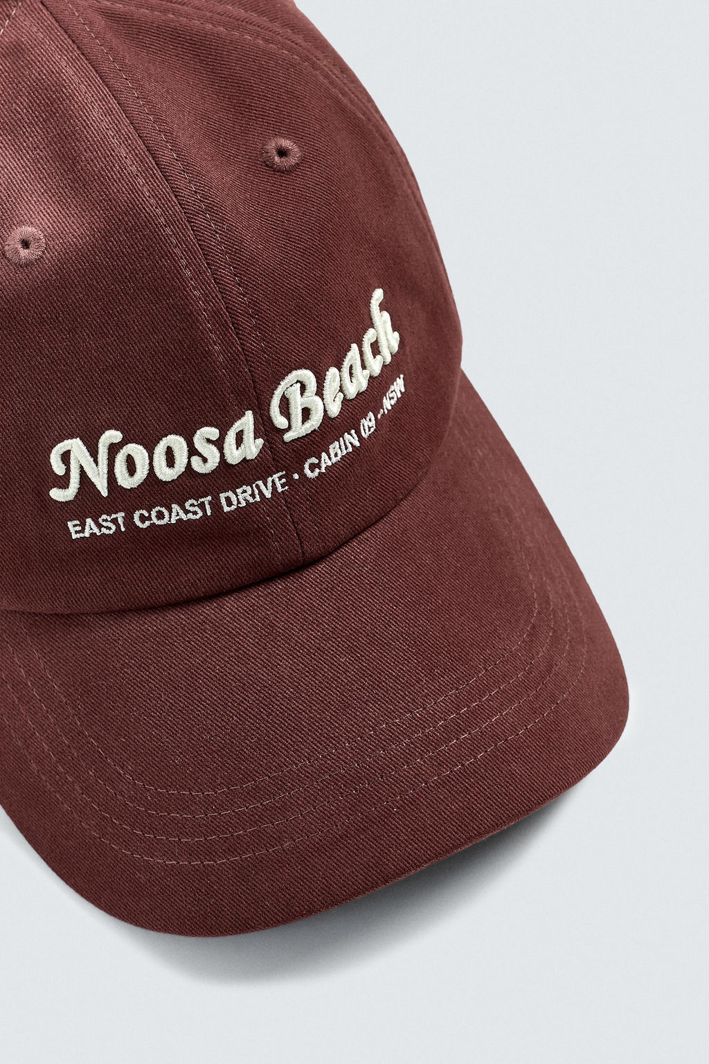CAP WITH EMBROIDERED TEXT - Zara фото 3