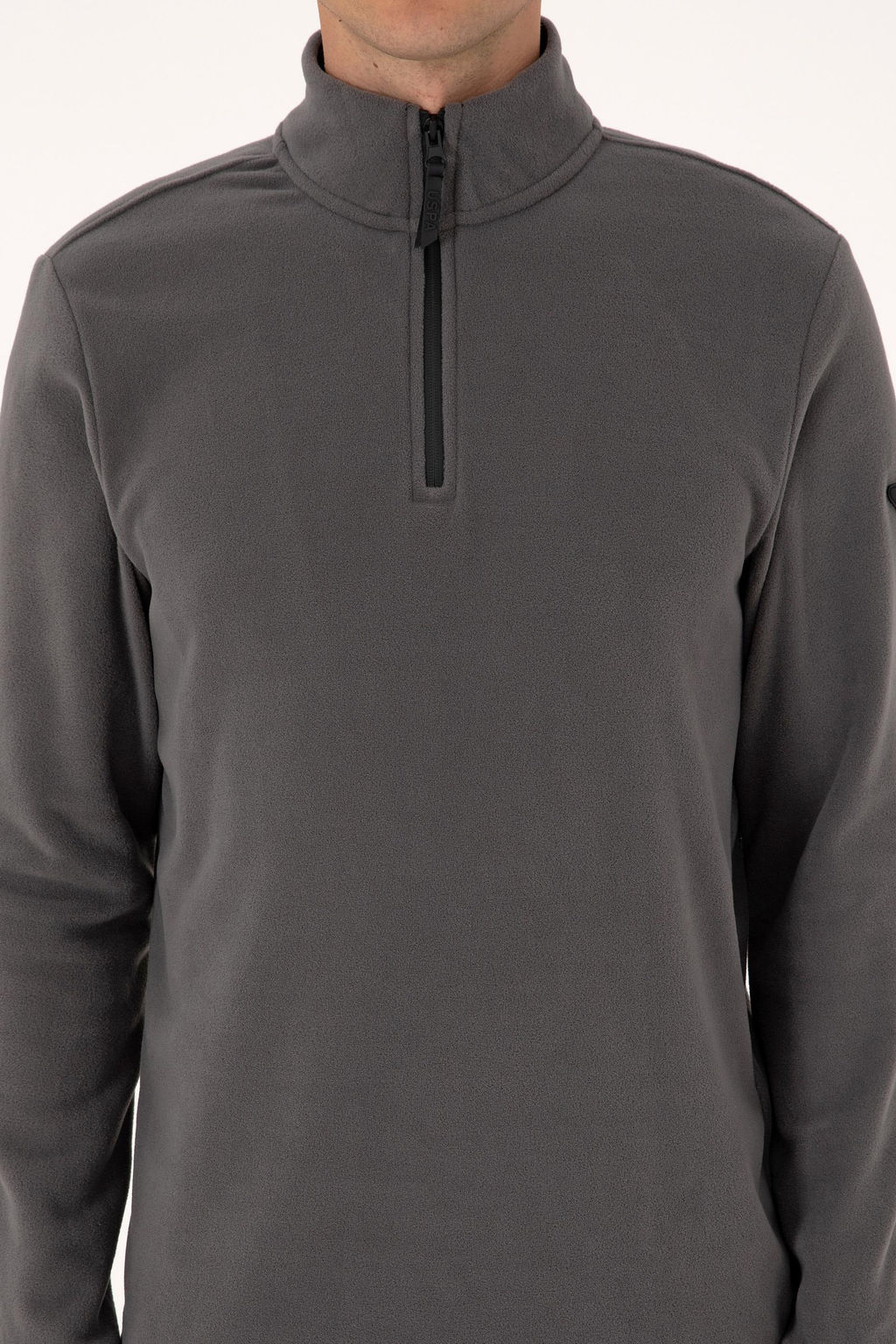 Erkek Gri Basic Sweatshirt Sepette S_rpriz _ndirim - U.s. polo assn фото 6