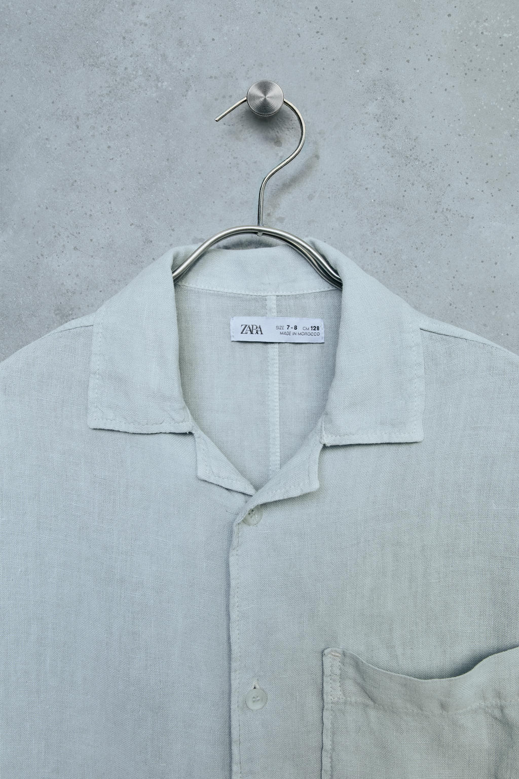 STORIESZ - CAMISA 100% LINO / Azul vigor?