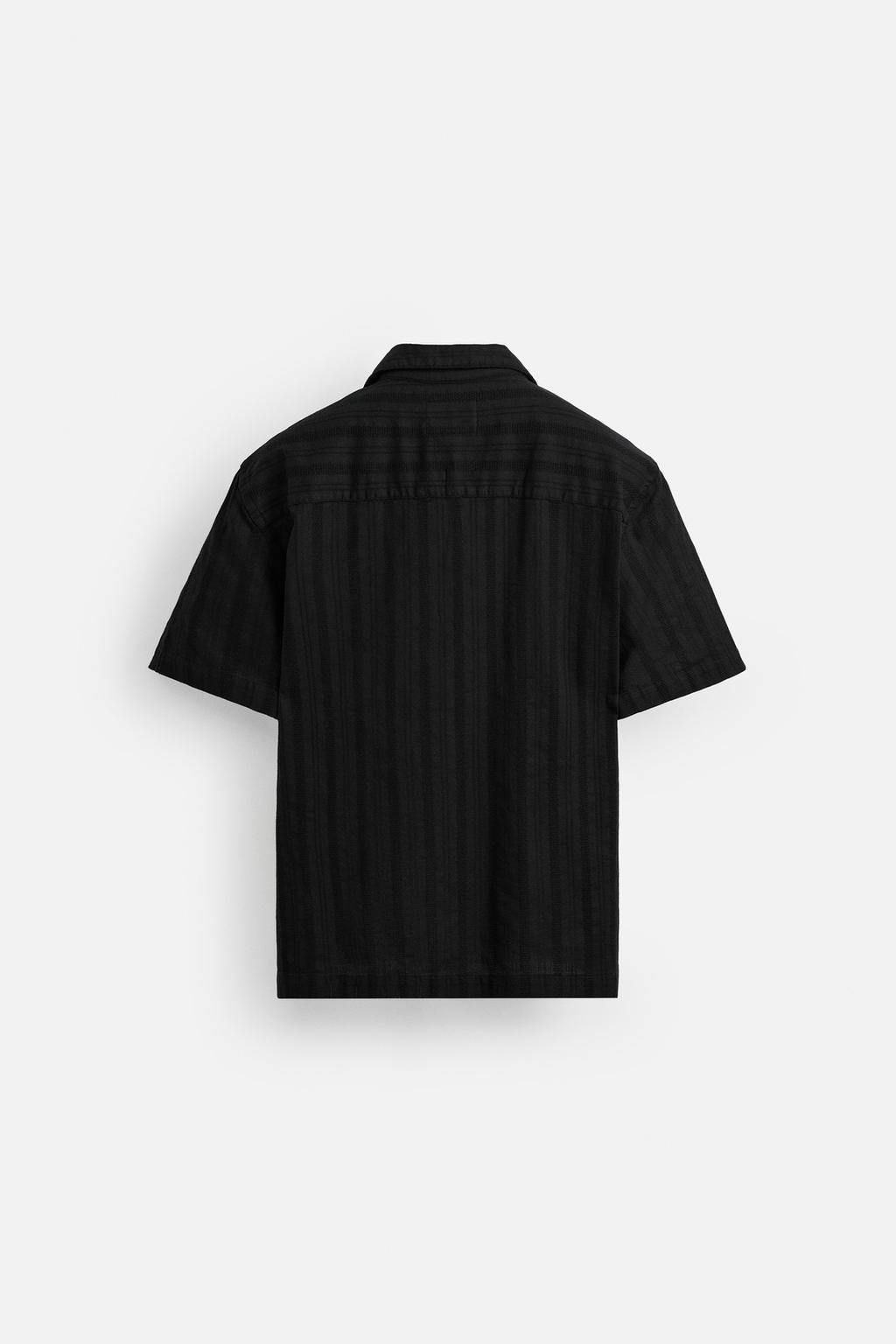 STRIPED JACQUARD SHIRT - Zara фото 8