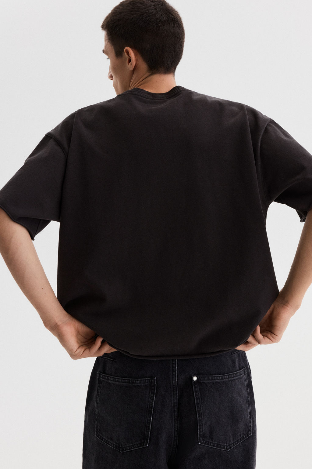 Camiseta boxy Oversized Fit - H&m фото 12