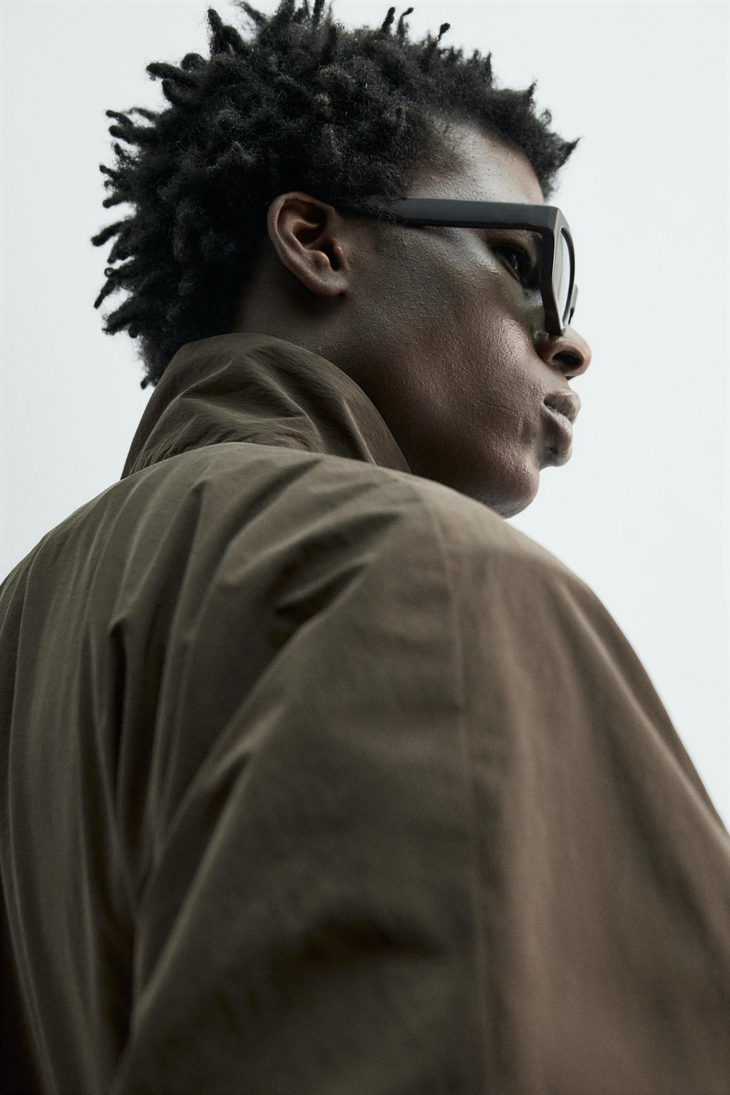 CAZADORA BOMBER RELAXED FIT / Chocolate - Zara фото 5