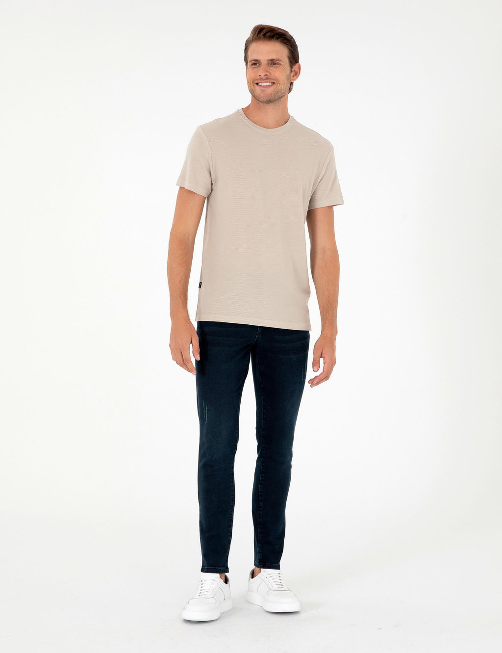 Ta_ Slim Fit Basic Ti__rt - Pierre cardin фото 4