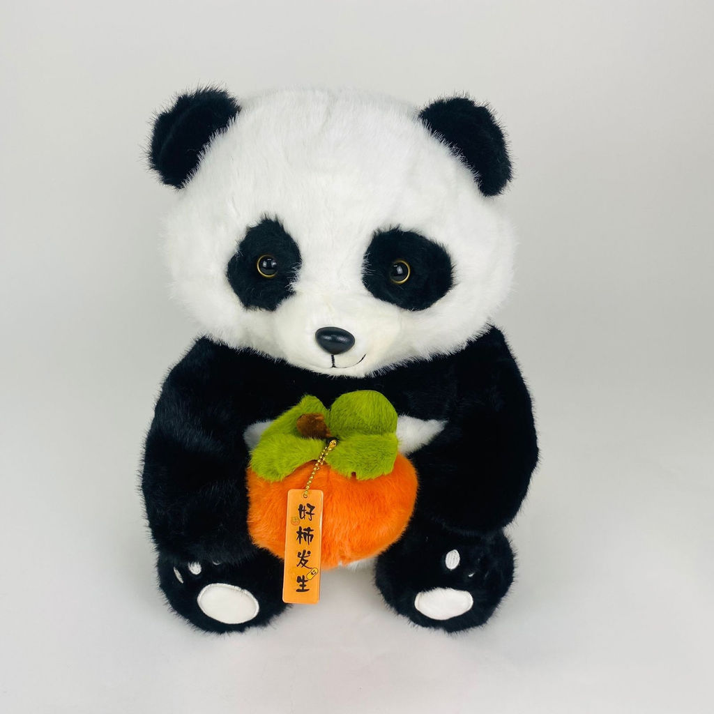 Мягкая игрушка Панда с персиком 33 см - Storyland фото 5