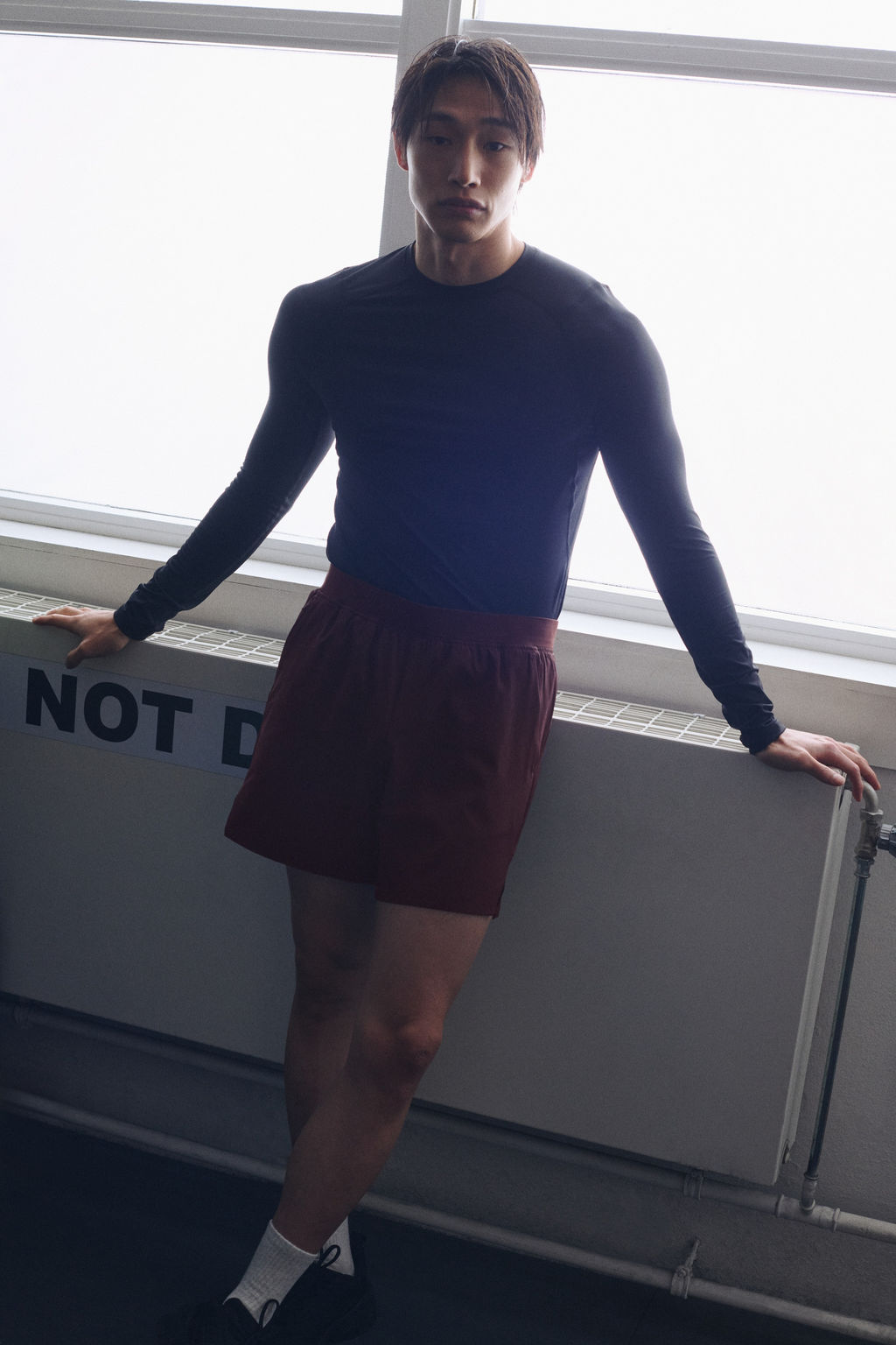 Pantal?n corto a media pierna con DryMove - H&m фото 7