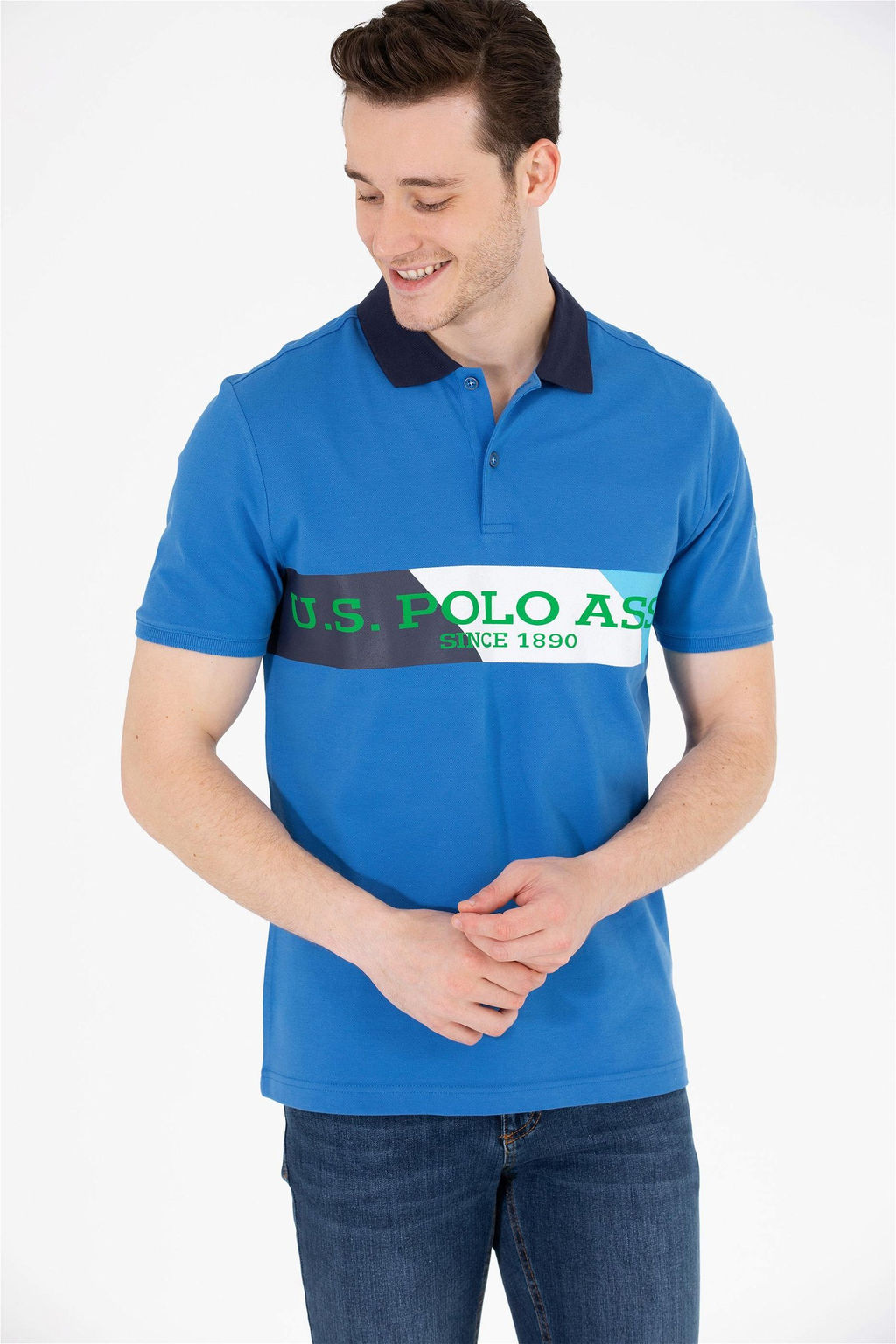 U. S. Polo Assn Мужская футболка поло Saks - U.s. polo assn фото 11