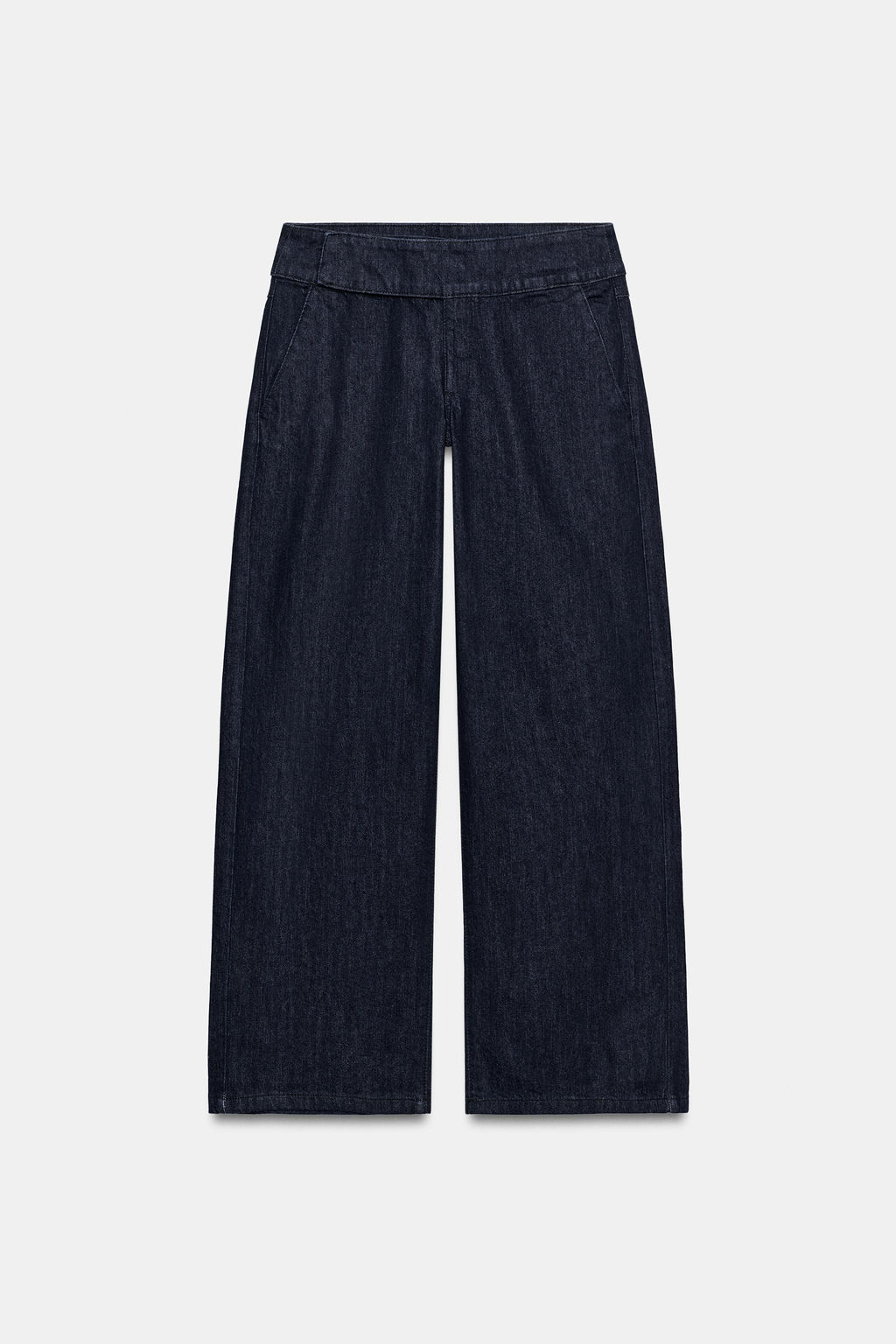 Z1975 WIDE-LEG HIGH-WAIST FULL LENGTH JEANS - Zara фото 9