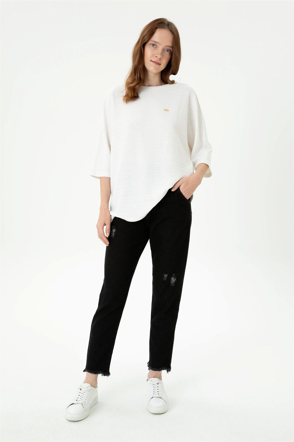 U. S. Polo Assn Женские черные джинсовые брюки - U.s. polo assn фото 9