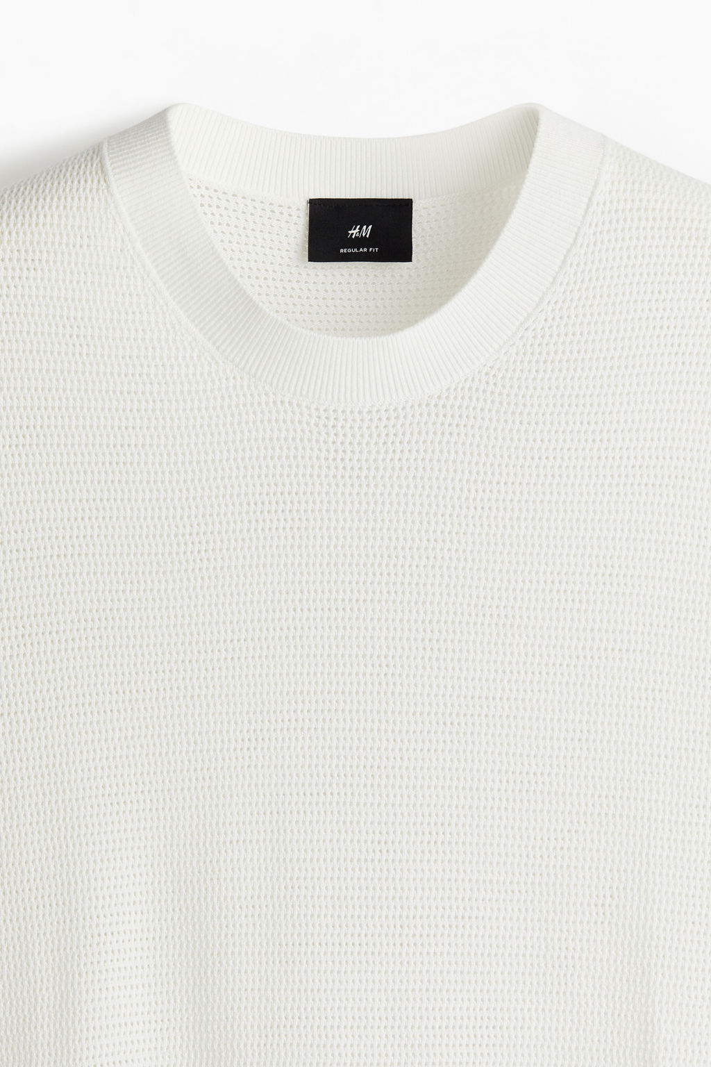 Camiseta en punto calado Regular Fit - H&m фото 2