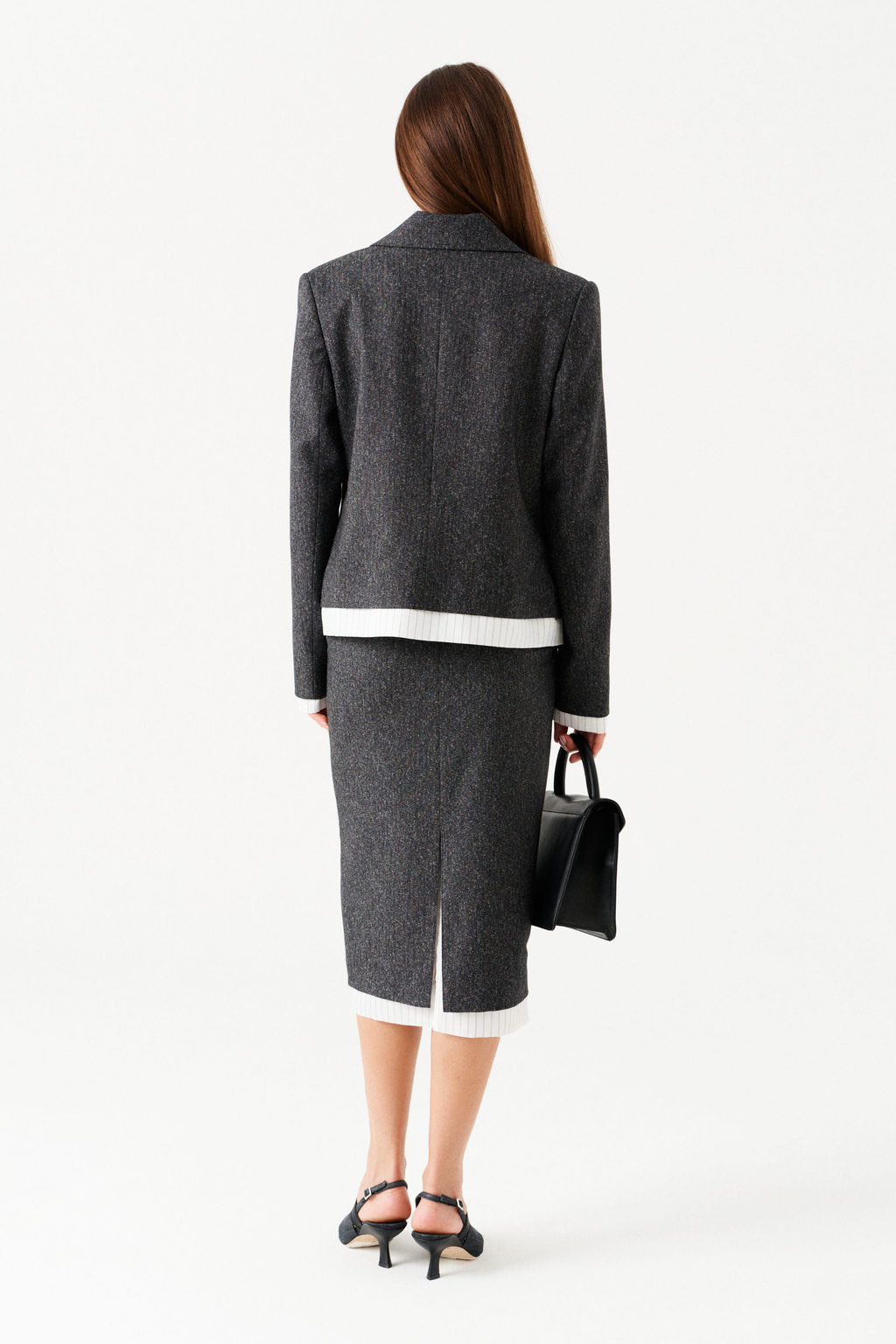 комплект женский 2-х предметный (жакет+юбка) - Elletto фото 4