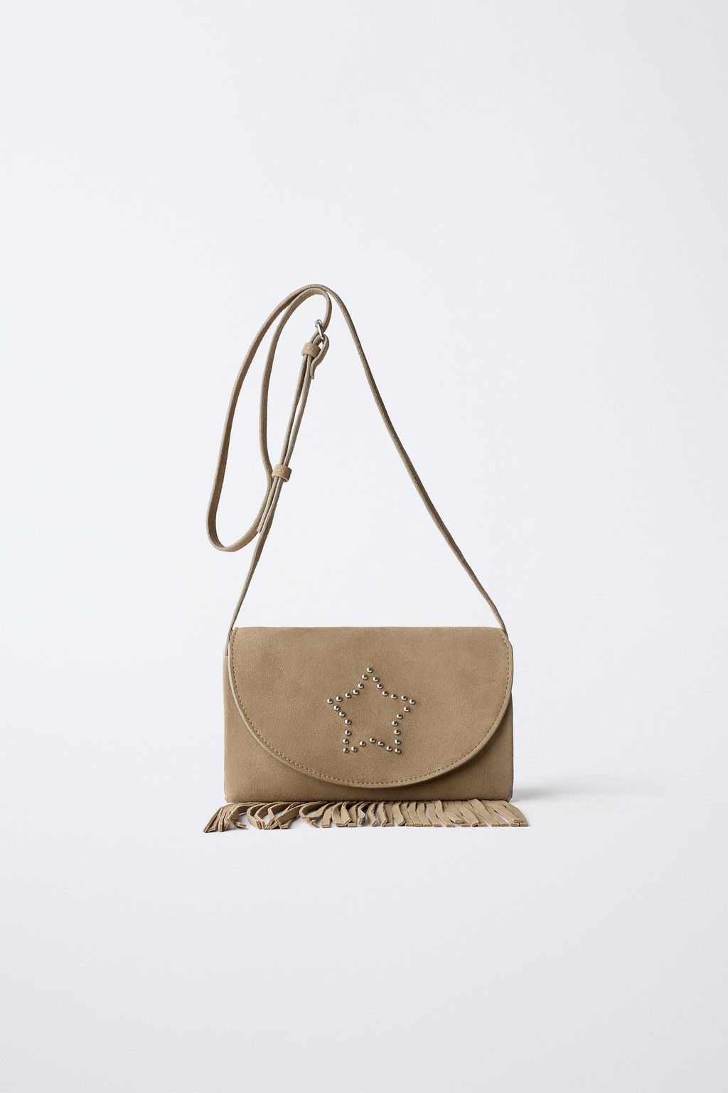 LEATHER FRINGED BAG