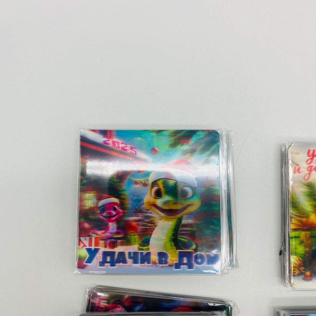 Магнит новогодний с пожеланием 60 шт в уп (арт. M-1) - Ип лебедев о.ю фото 4