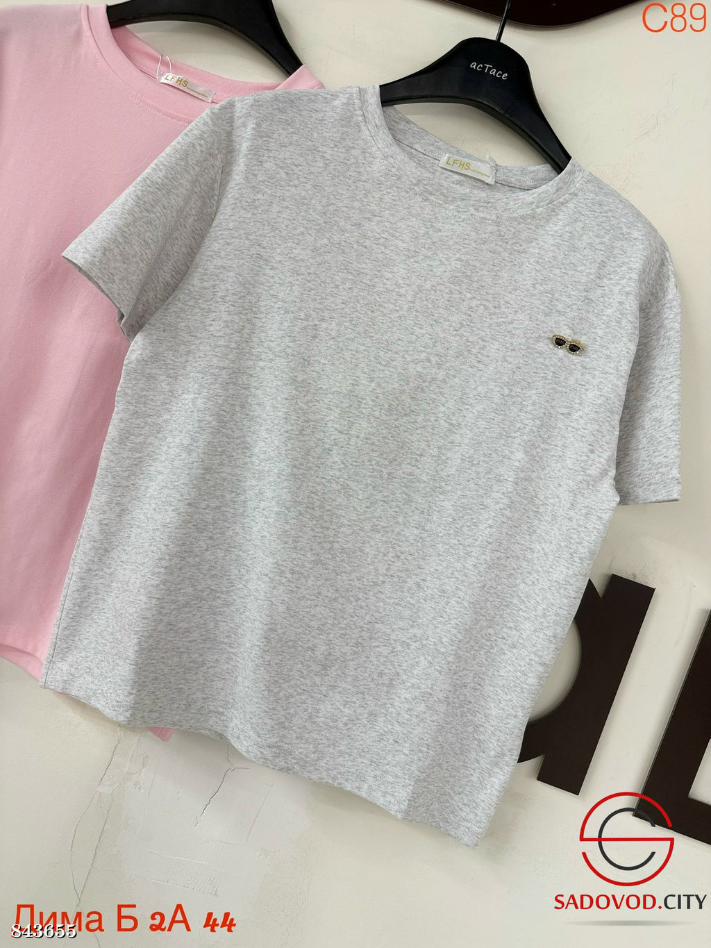 Футболка женская из хлопка