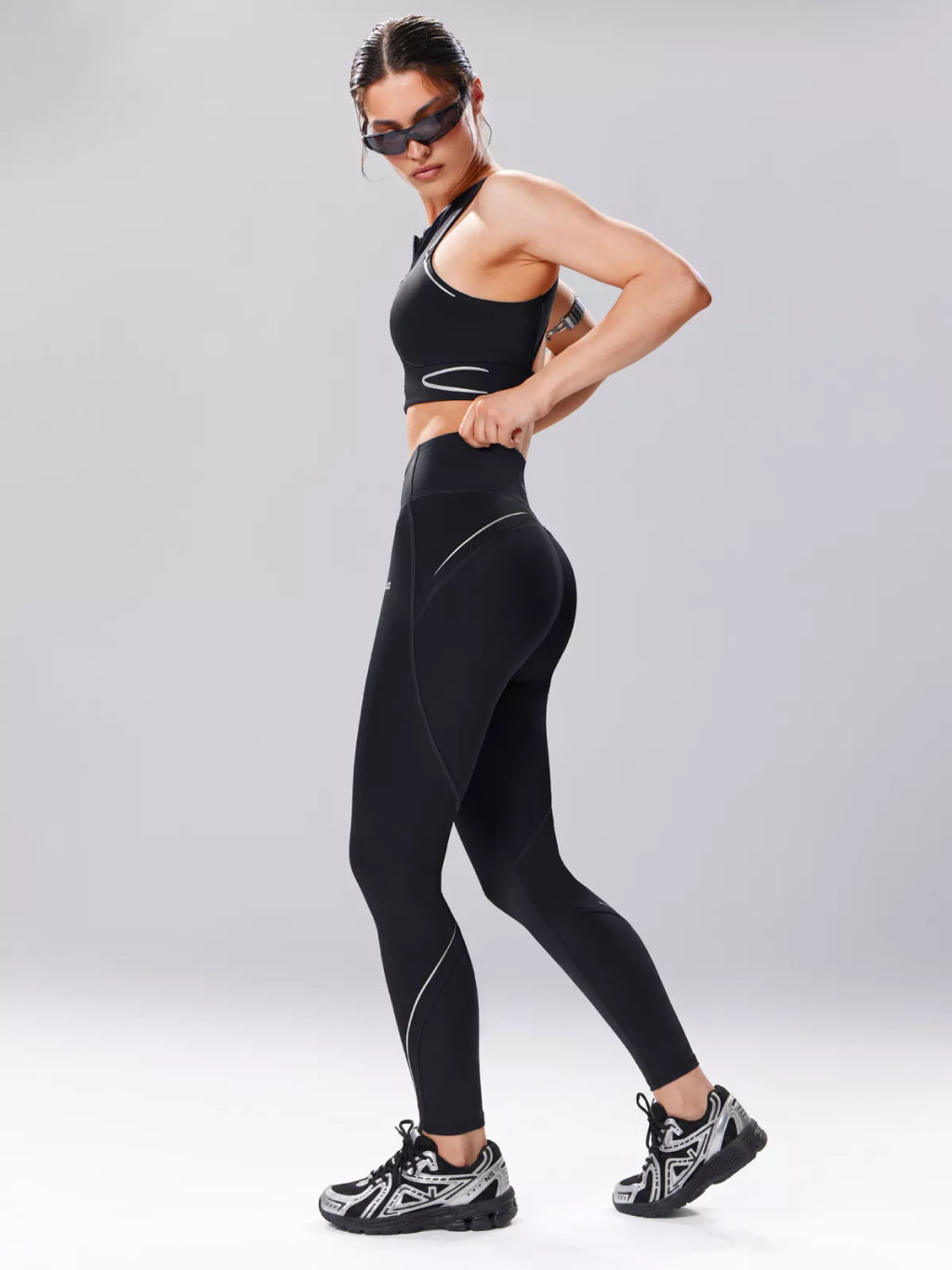 Моделирующие спортивные леггинсы - NEVERLATE фото 4