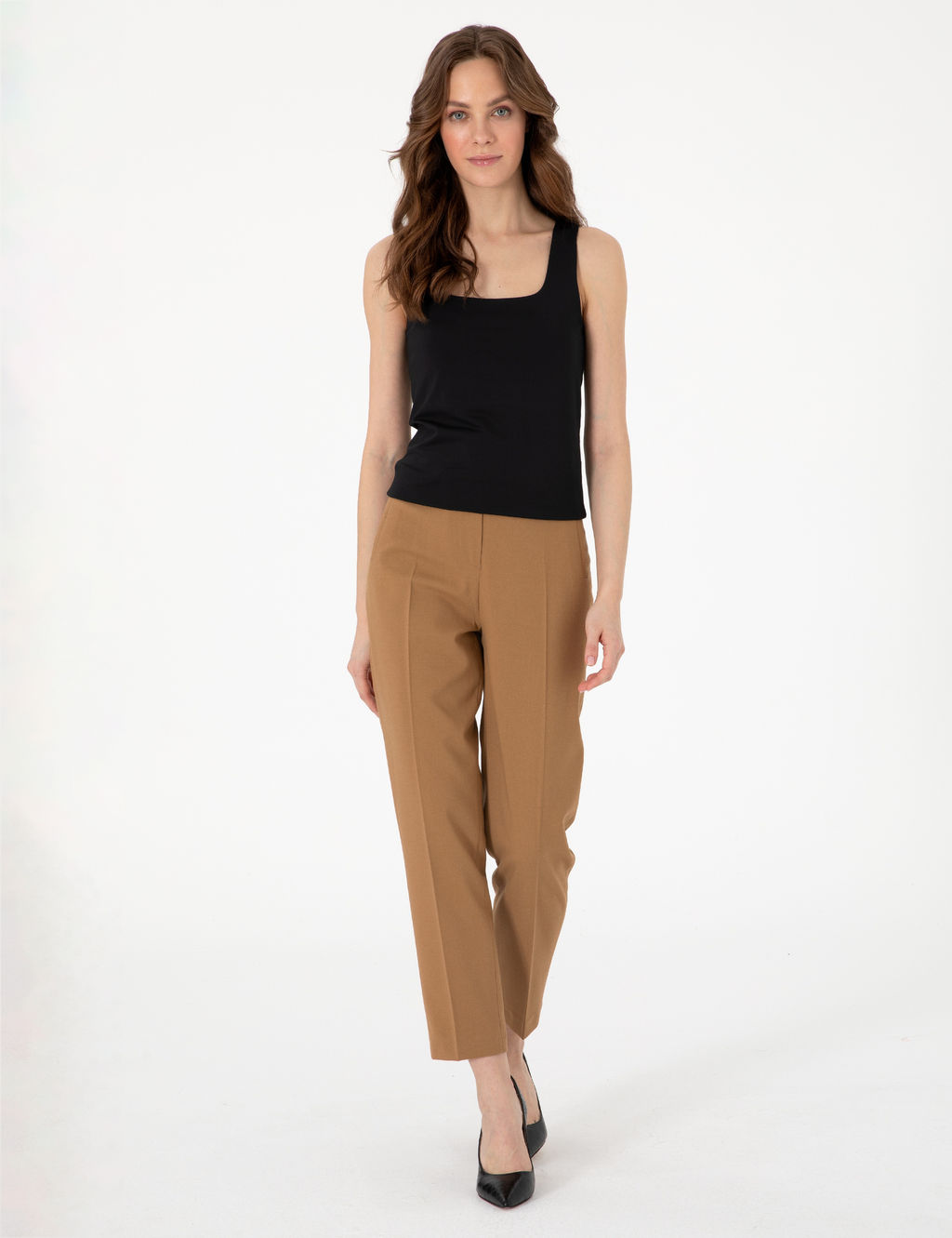 Siyah Extra Slim Fit Ti__rt