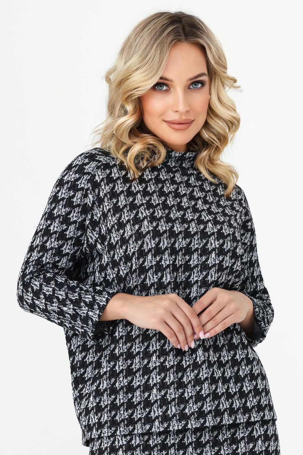 Блузка женская 4300/02/Черный - Rise фото 4