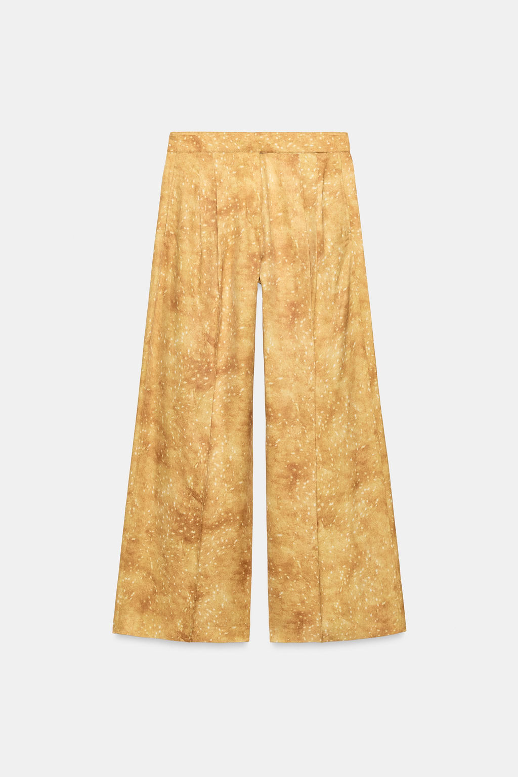 PANTAL?N ESTAMPADO ZW COLLECTION / Ocre