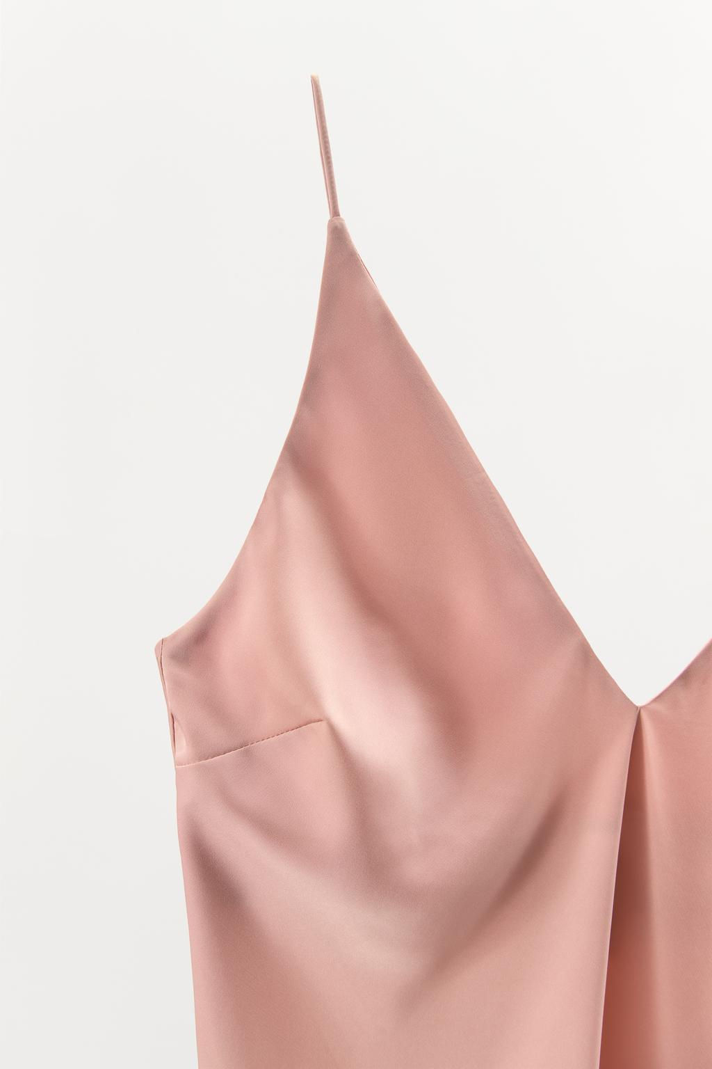 STRAPPY SATIN TOP - Zara фото 6