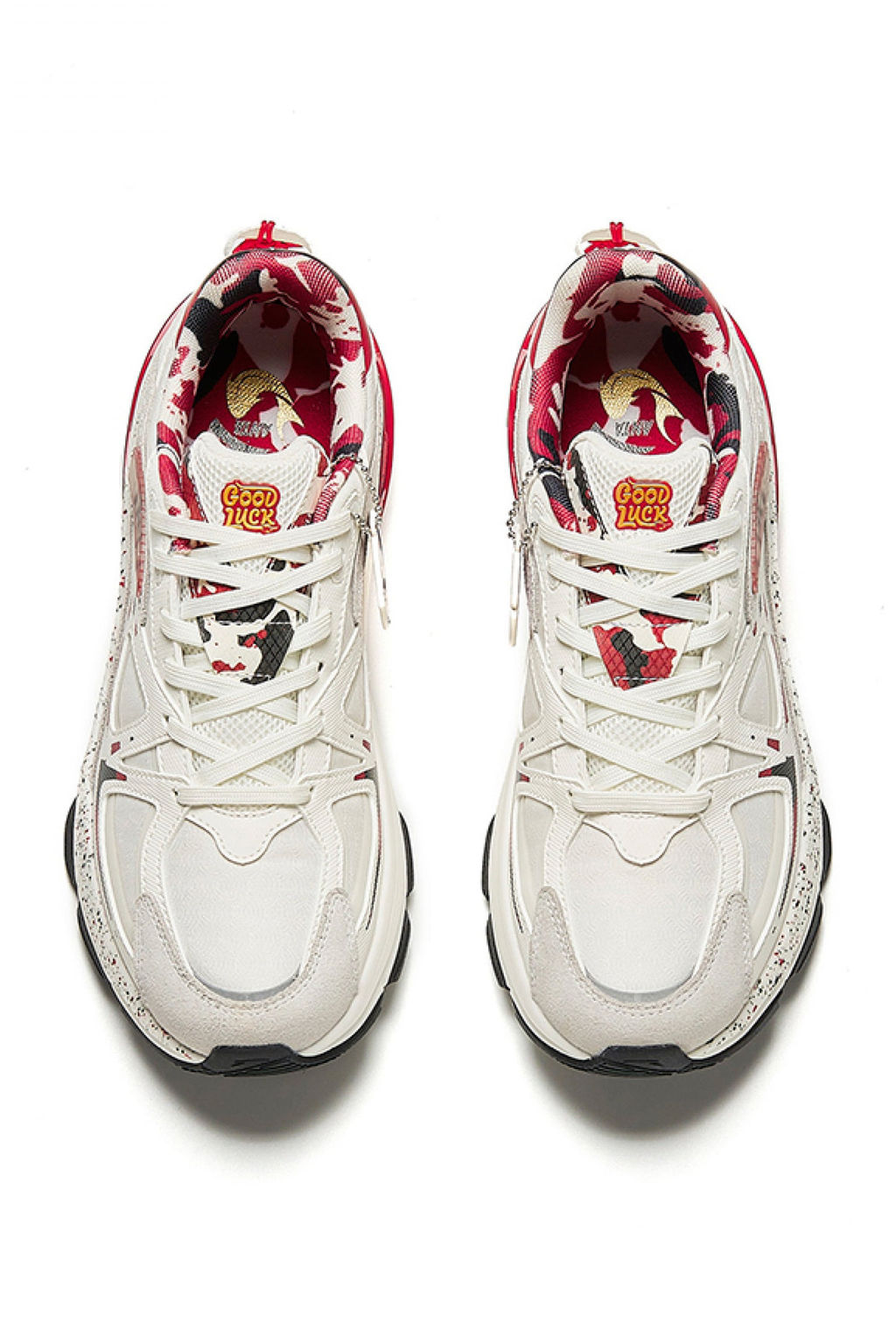 Кроссовки LifeStyle Бежевый/Красный WALKER