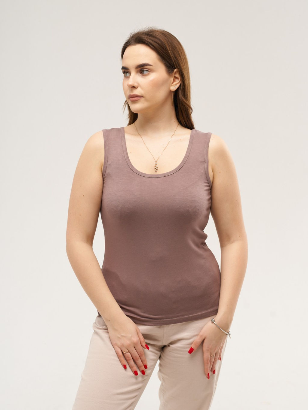 Майка топ Вискоза 95%, лайкра 5% - Ивассорти фото 30