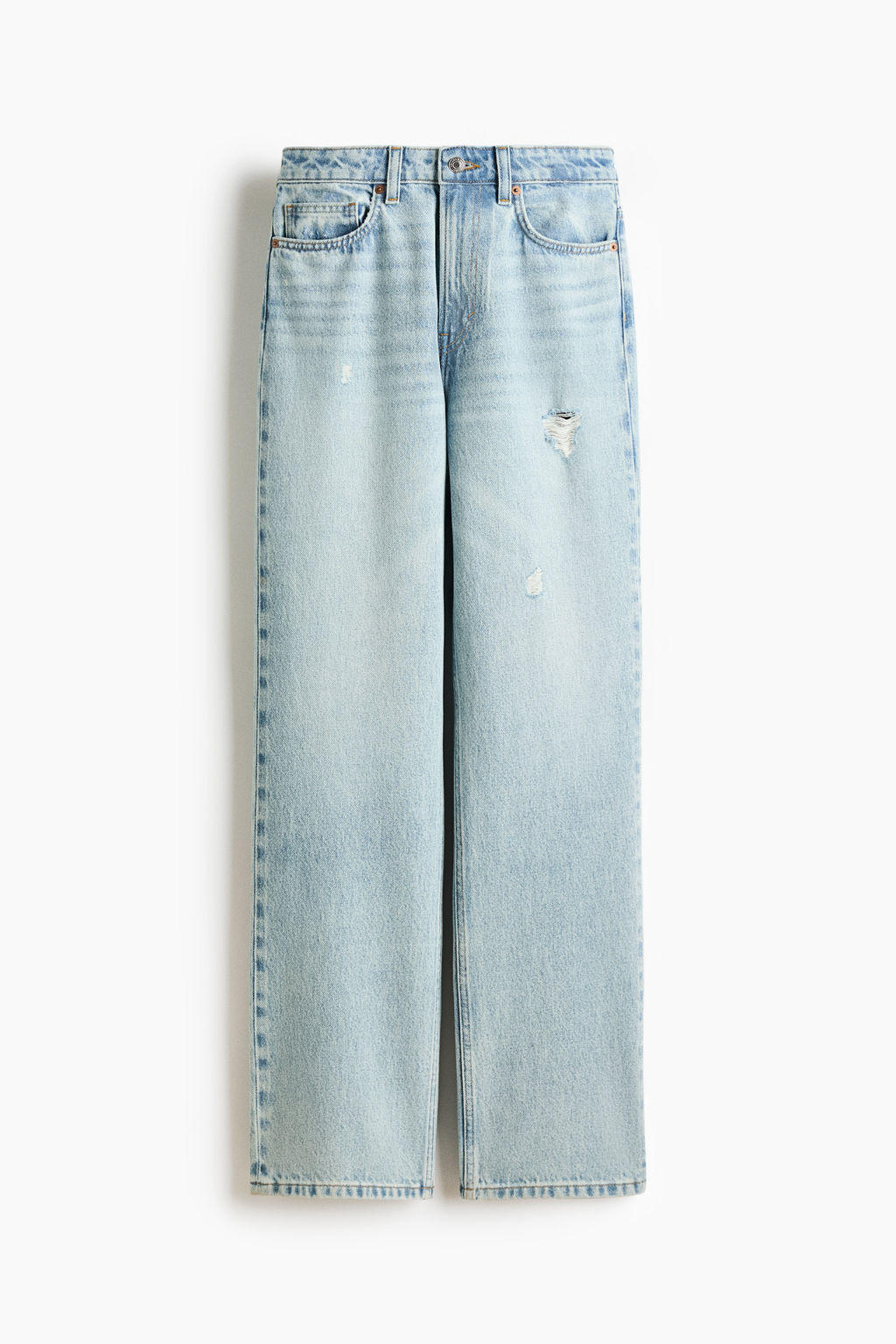 Straight High Jeans - H&m фото 2