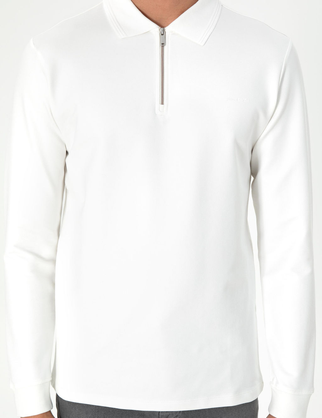 Ekru Regular Fit Sweatshirt - Pierre cardin фото 6