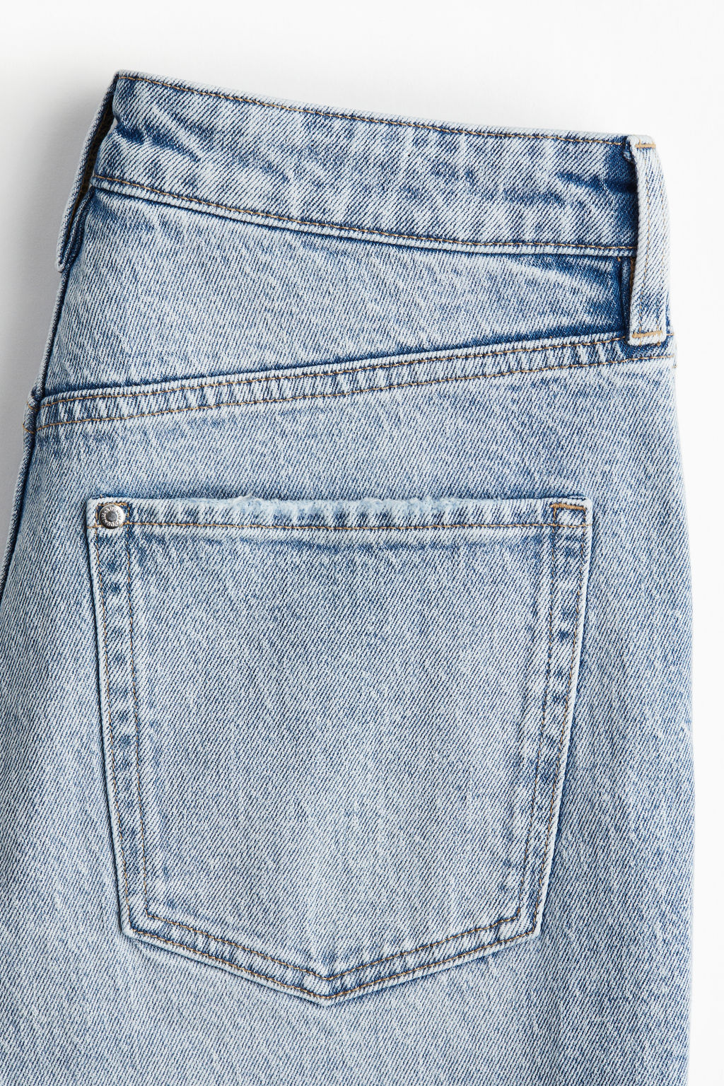 Slim Straight High Ankle Jeans - H&m фото 6