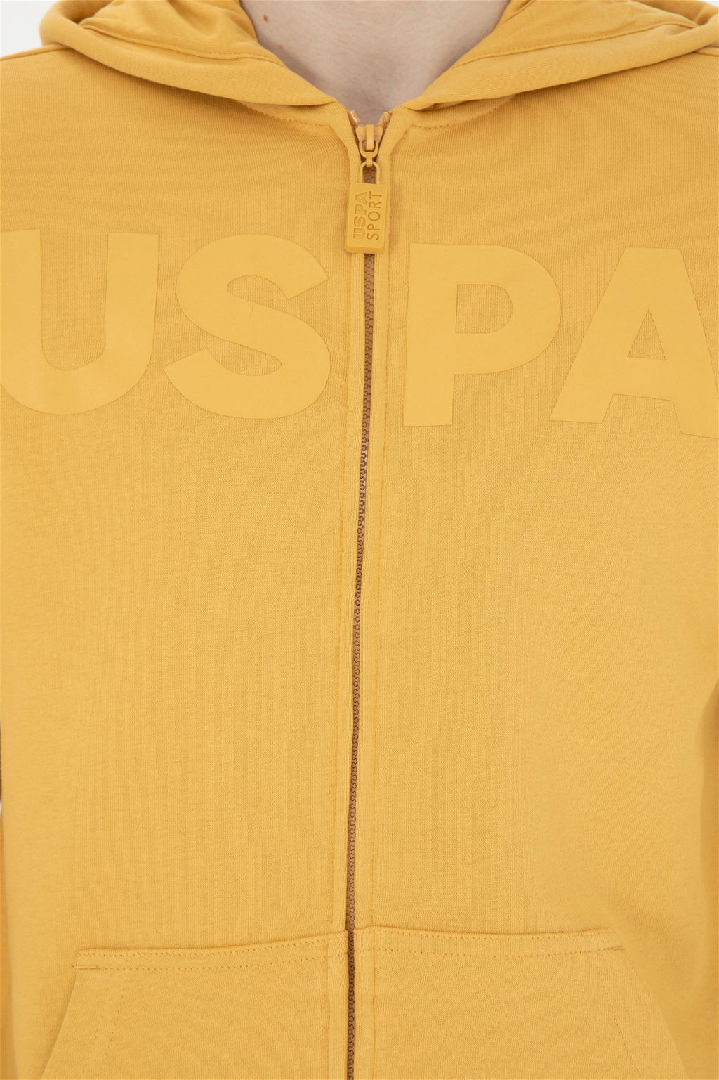 U. S. Polo Assn / Мужской горчичный свитшот - U.s. polo assn фото 7