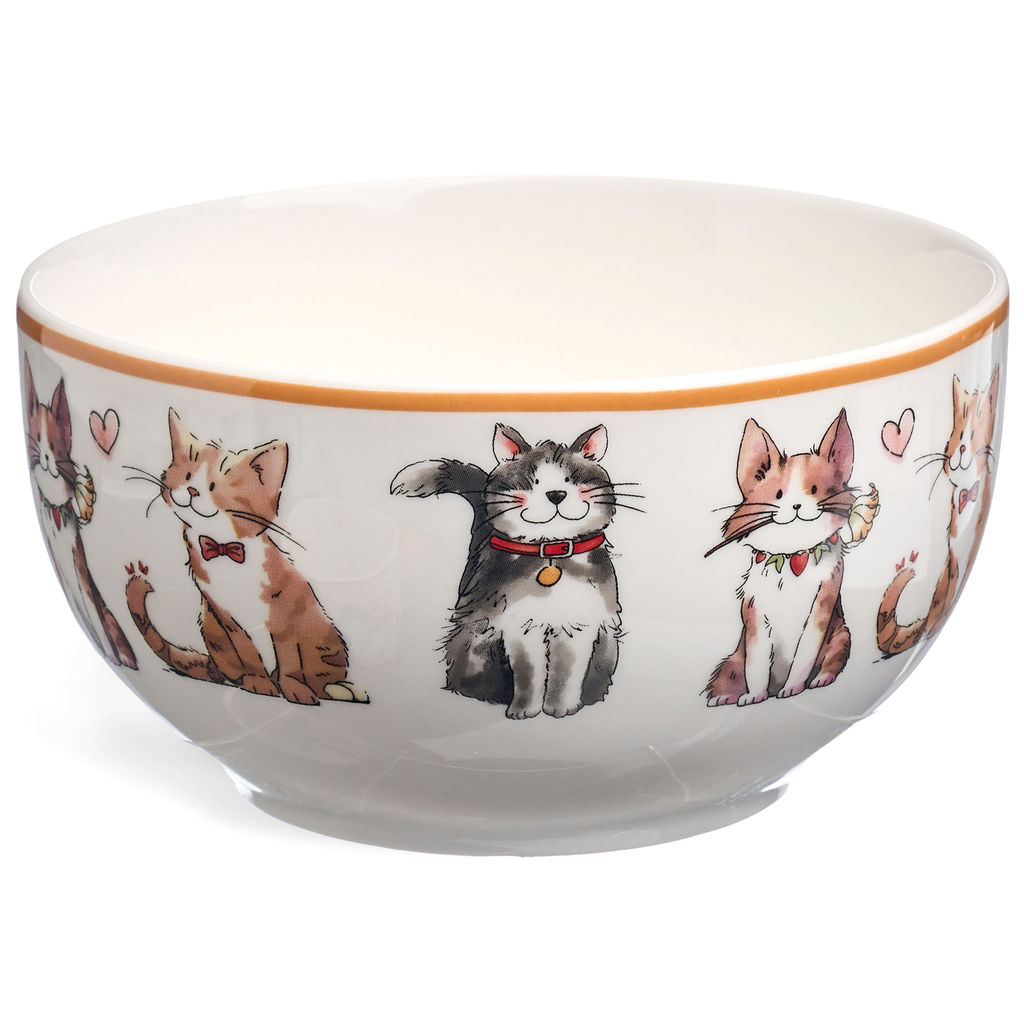 НАБОР ДЛЯ ЗАВТРАКА LEFARD CATS, 2 ПР.: САЛАТНИК 500МЛ, КРУЖКА 345МЛ  фото 10