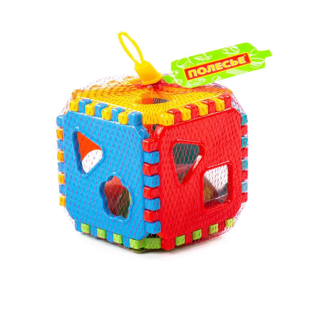 Игрушка развивающая Куб (в сеточке) - Полесье фото 7