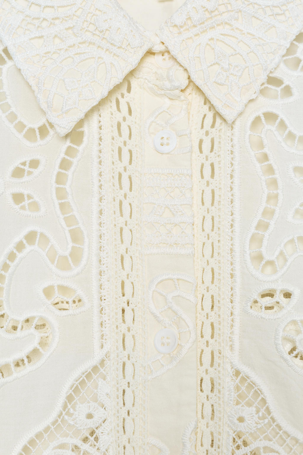 EMBROIDERED SHIRT DRESS ZW COLLECTION - Zara фото 8