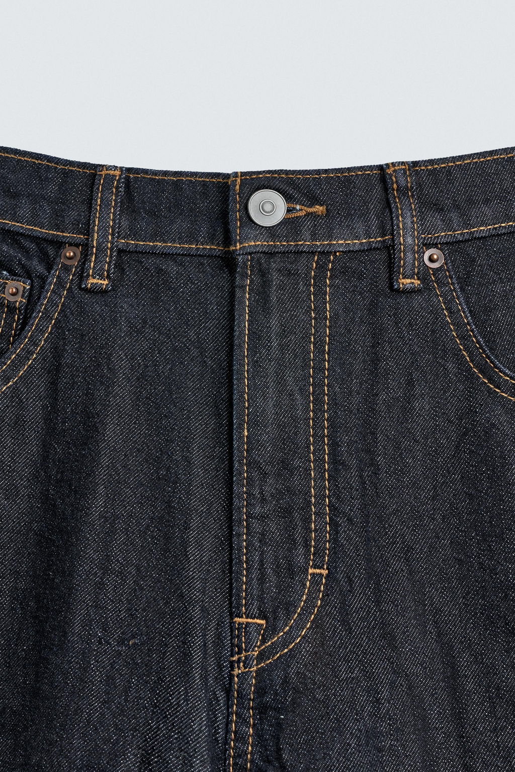 JEANS BALLOON FIT / Marino / Blanco - Zara фото 19