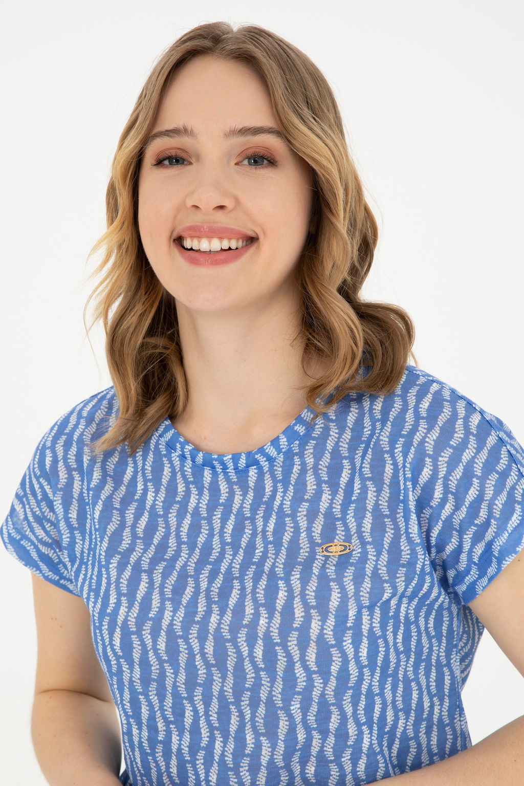 Женская темно-синяя футболка - U.s. polo assn фото 23