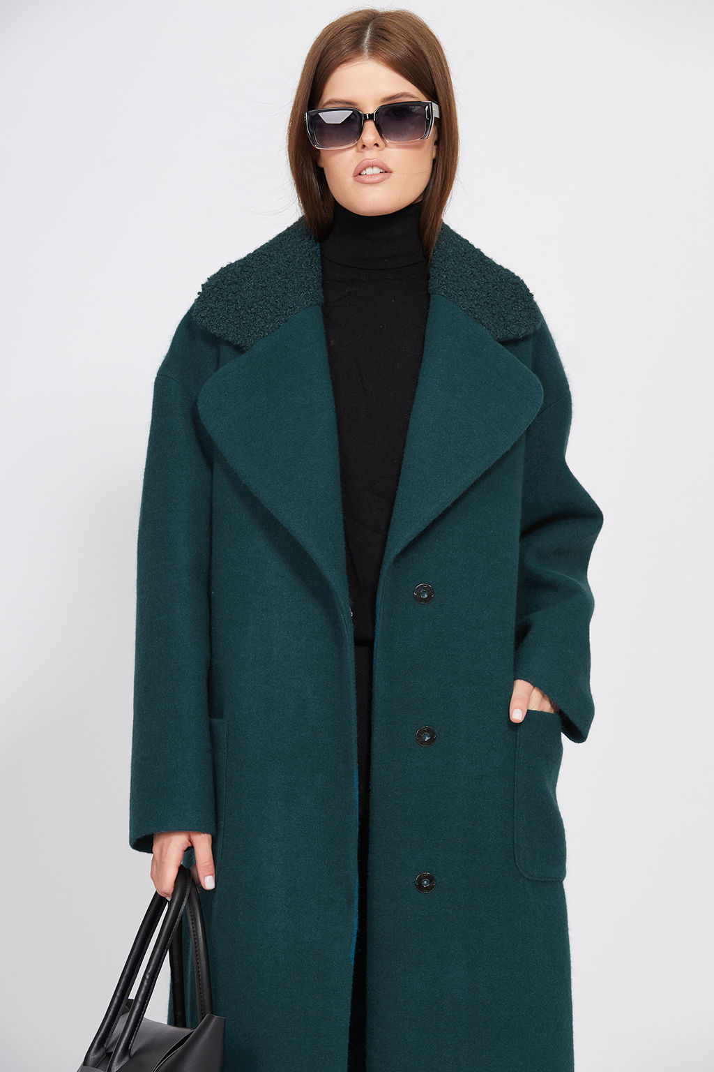 Пальто изумруд - Eola фото 5