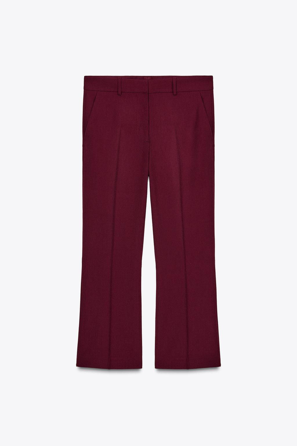 ZW COLLECTION MINI FLARE TROUSERS - Zara фото 6