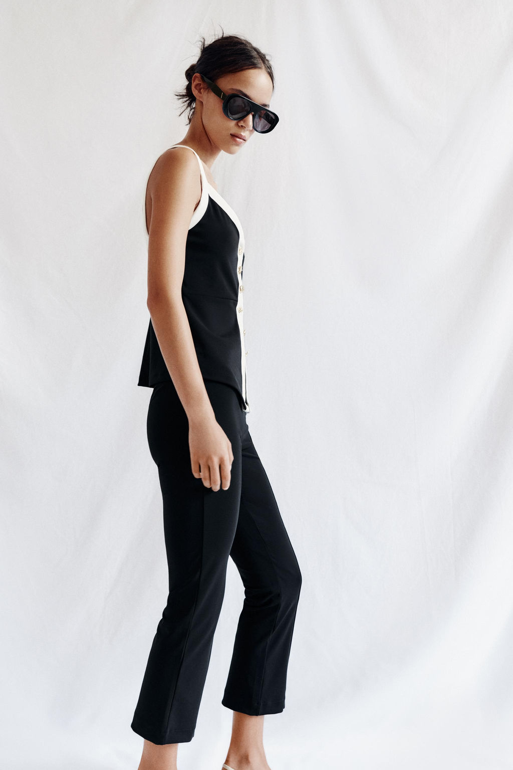 LEGGINGS FLARE NERVIO / Negro - Zara фото 3