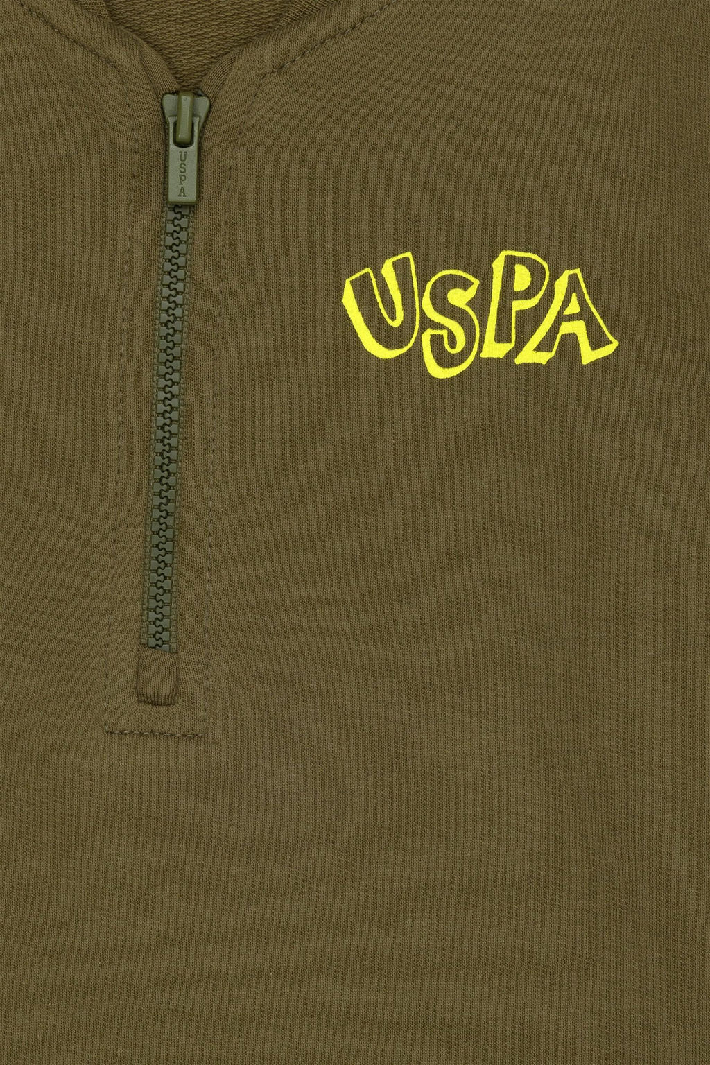 U. S. Polo Assn Детская толстовка цвета хаки с круглым вырезом - U.s. polo assn фото 6