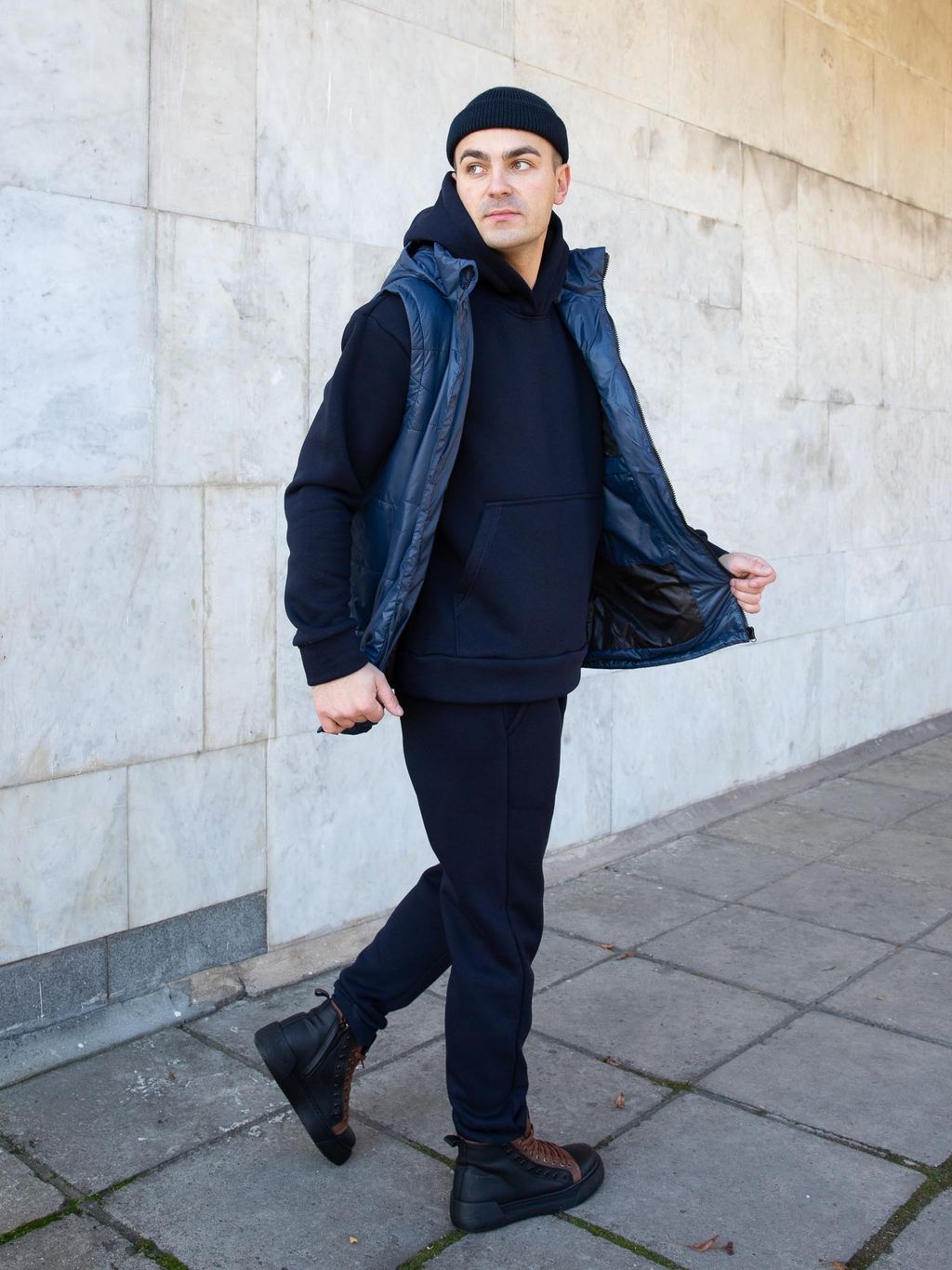 Мужской Мужской спортивный костюм БТ010, темный-графит от Спортсоло - Sportsolo фото 14