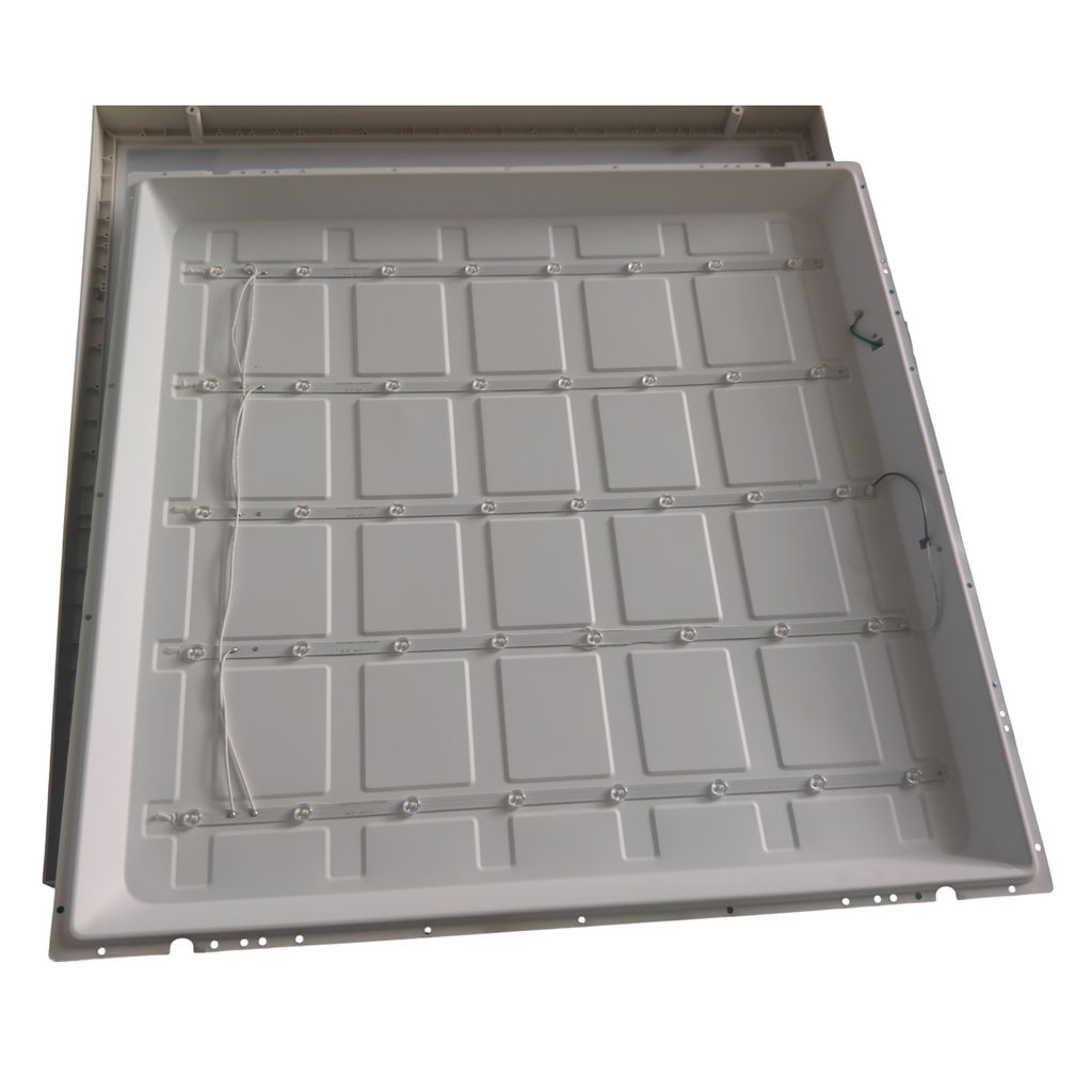 ULP-6060-50W/6500K OFFICE-U WHITE Светильник светодиодный потолочный универсальный. Дневной свет (6500K). Рассеиватель матовый. В комплекте с и/п. Корпус белый. ТМ Uniel