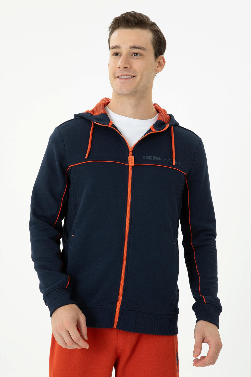 Мужской темно-синий вязаный кардиган Неожиданная скидка в корзине - U.s. polo assn фото 2