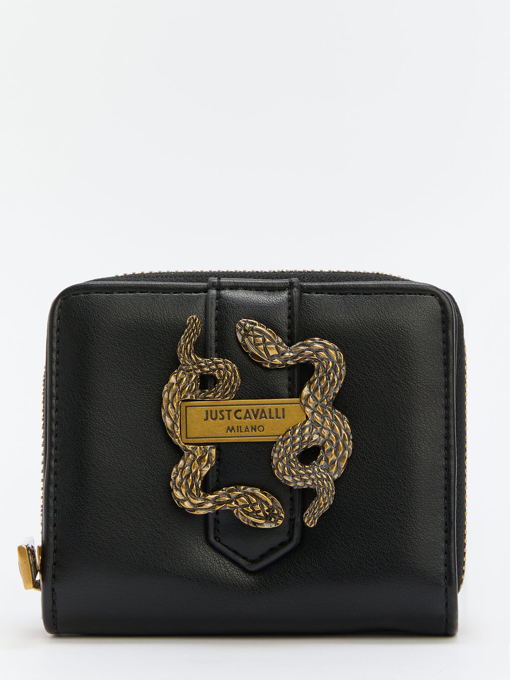 Женское портмоне JUST CAVALLI NEW ICONIC SNAKES Артикул 4107758, черный