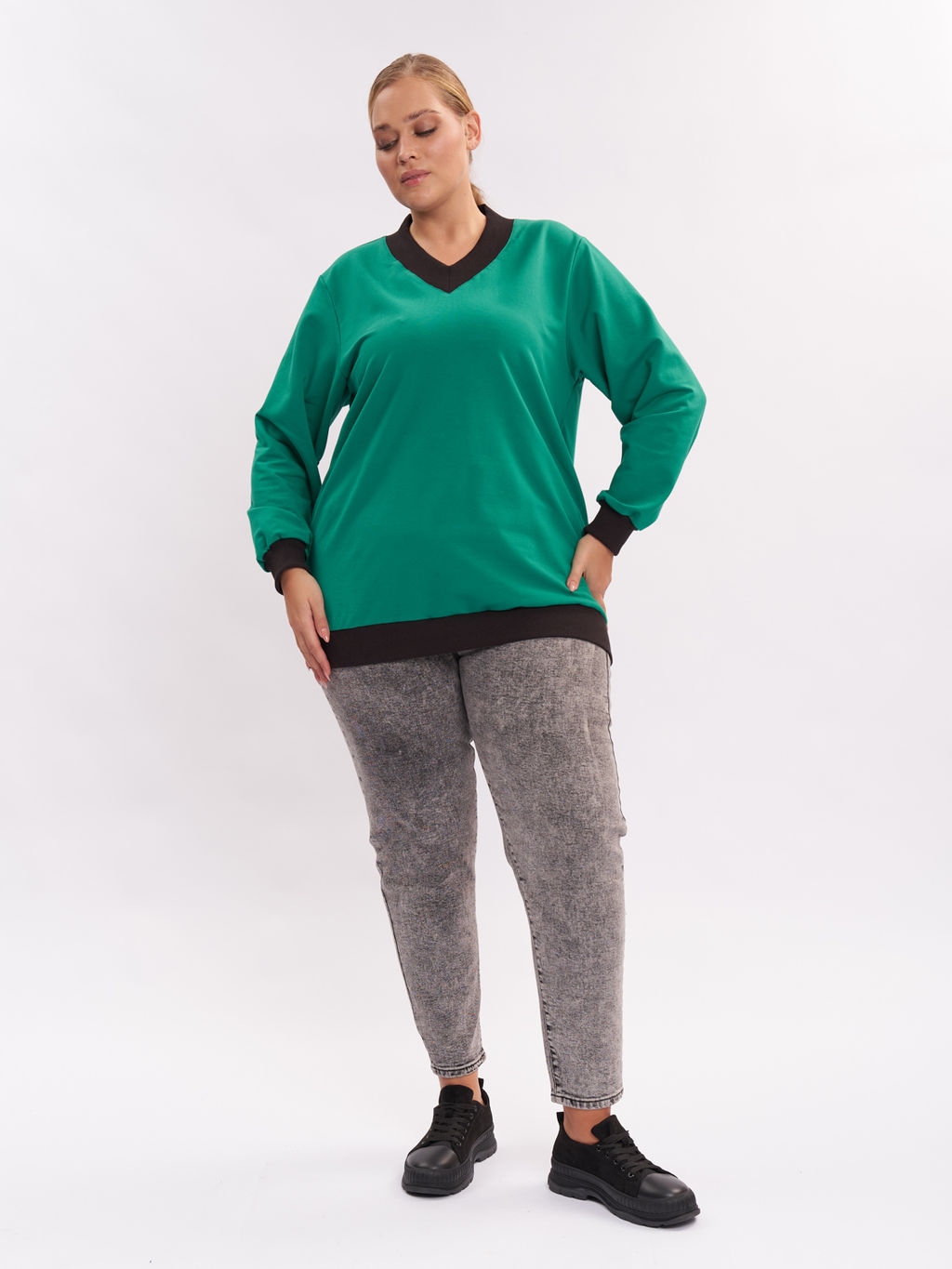 Джемпер тонкий DG12302GRN43 - Артесса фото 6