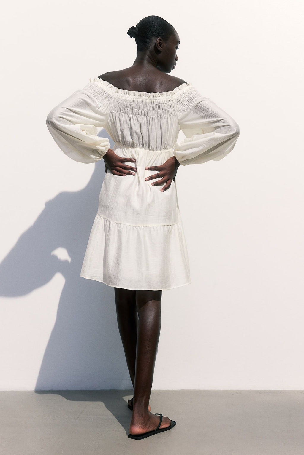 MAMA Vestido off-the-shoulder - H&m фото 5