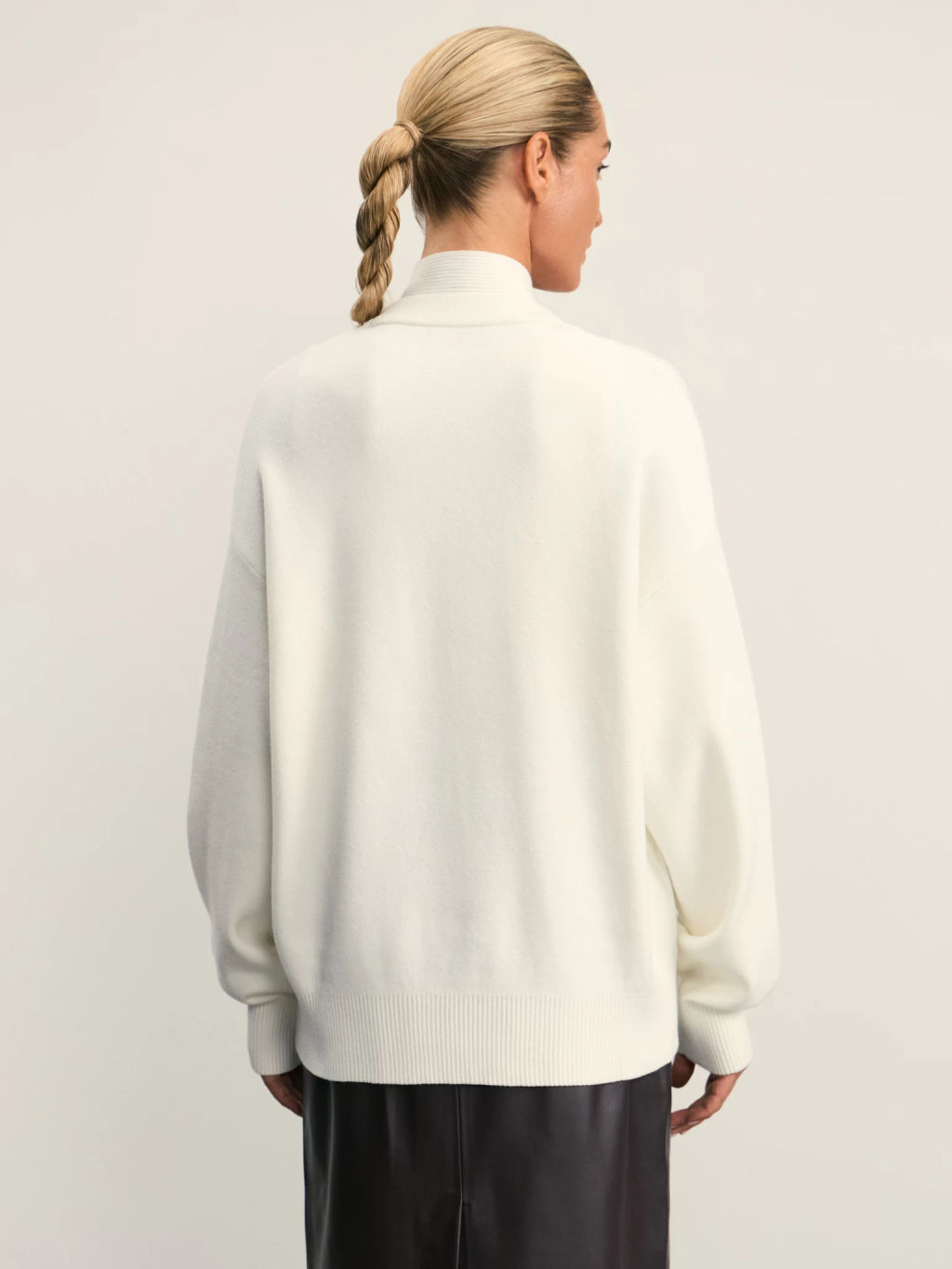 Джемпер с декоративным шарфом / Zarina  фото 5