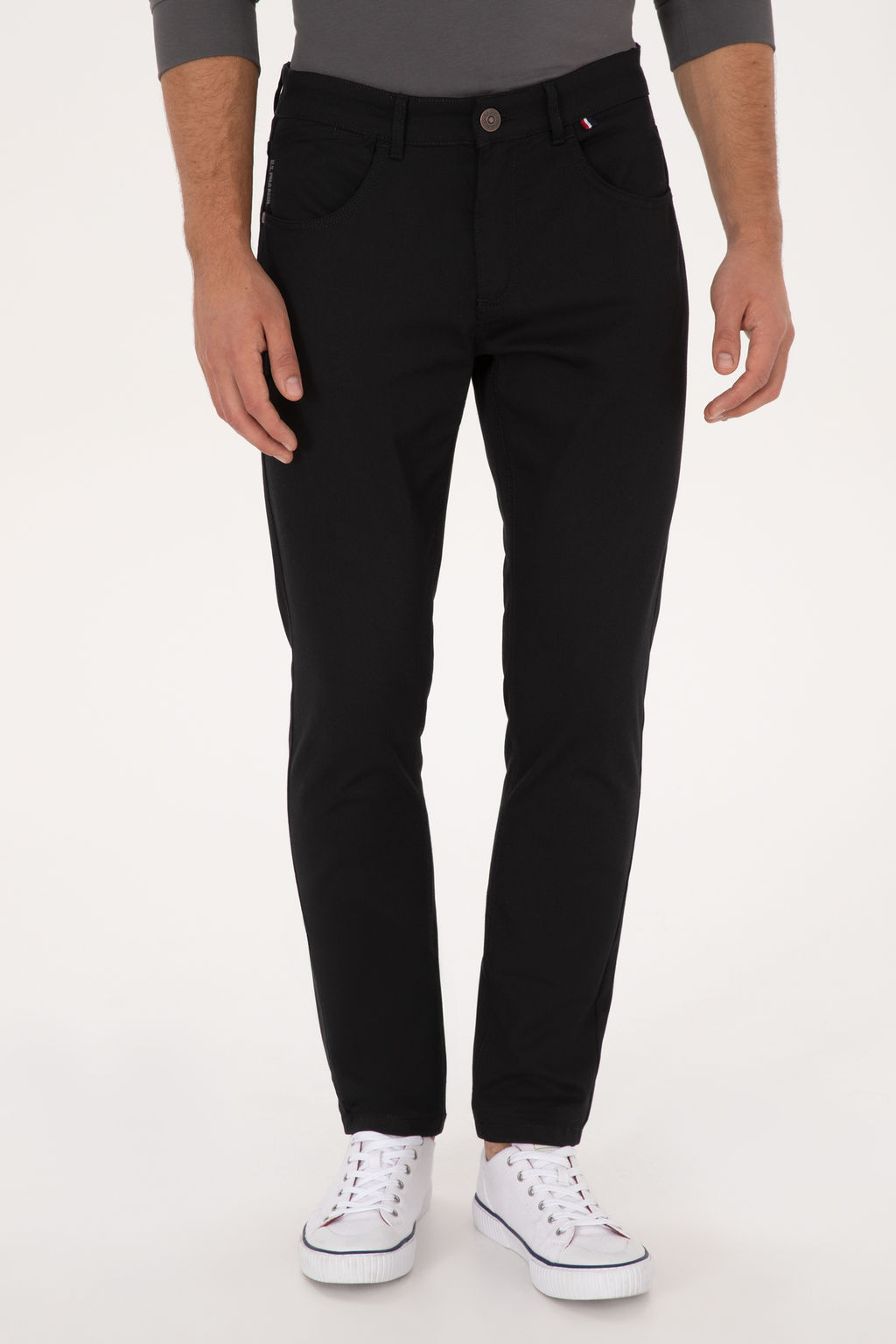 Erkek Siyah Kanvas Pantolon - U.s. polo assn фото 8
