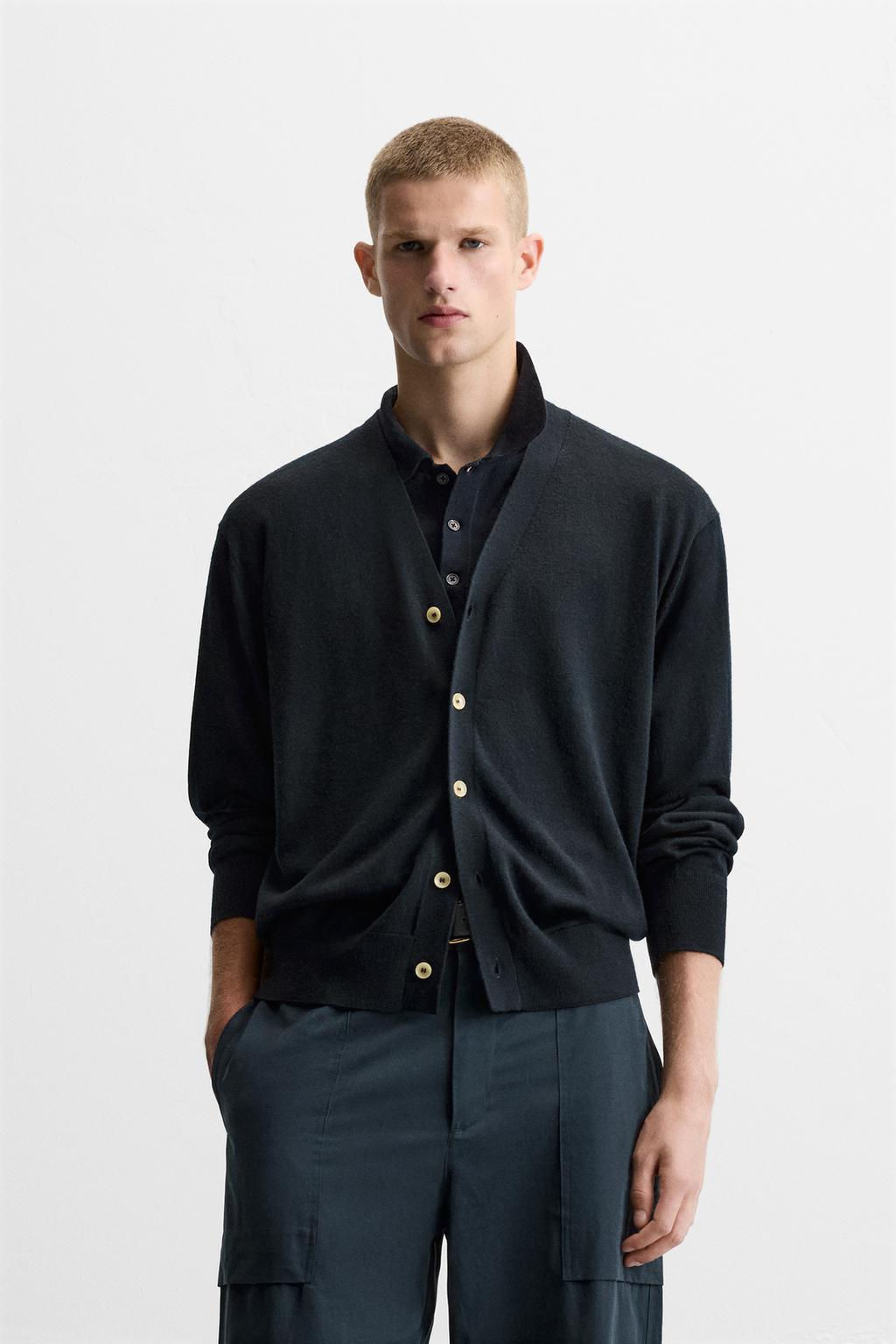 100% WOOL CARDIGAN - LIMITED EDITION - Zara фото 2