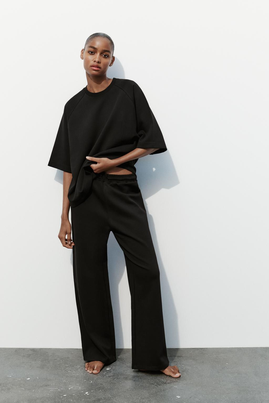 INTERLOCK JOGGER TROUSERS - Zara фото 18