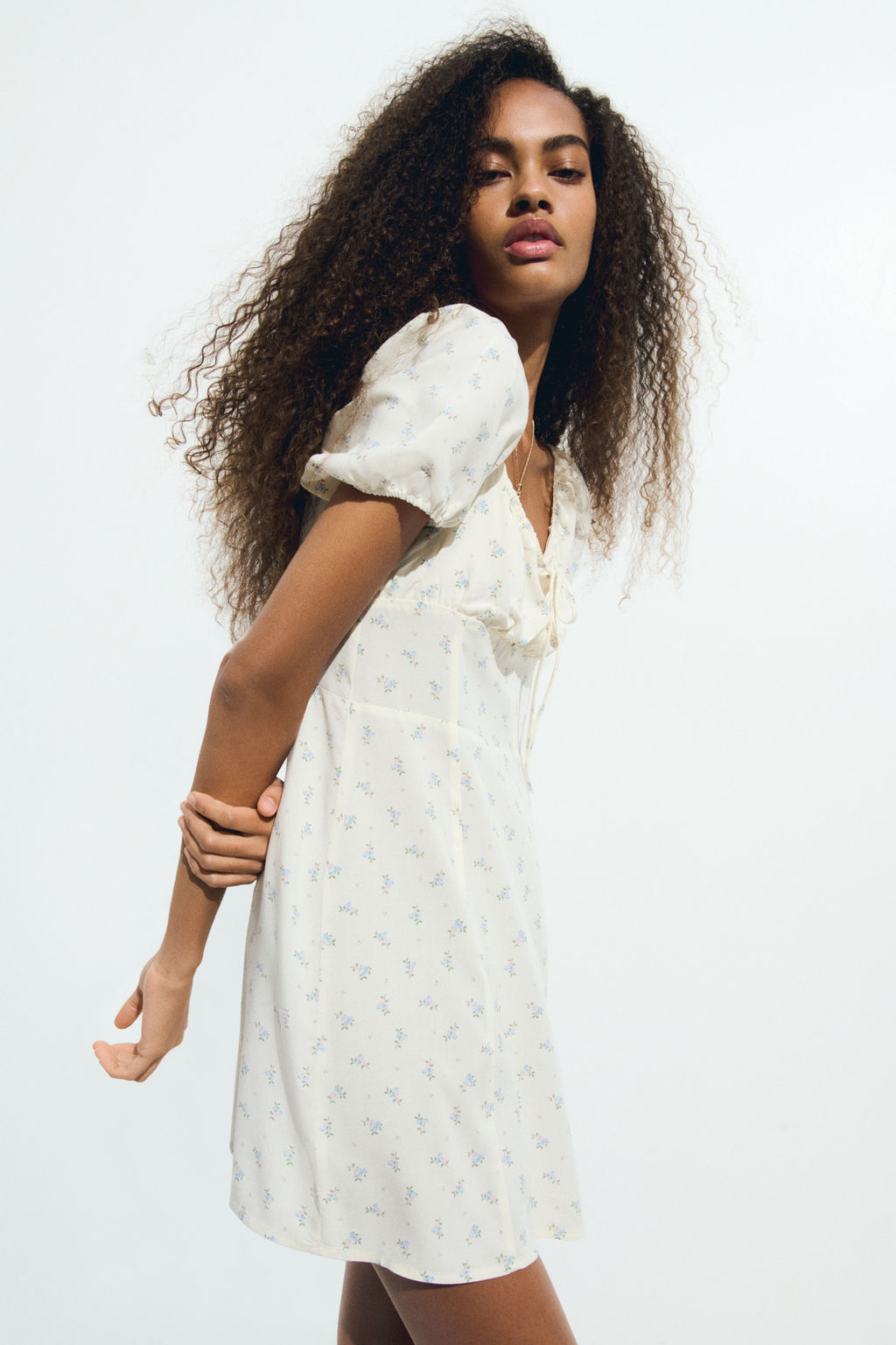 Vestido con manga puffy - H&m фото 4